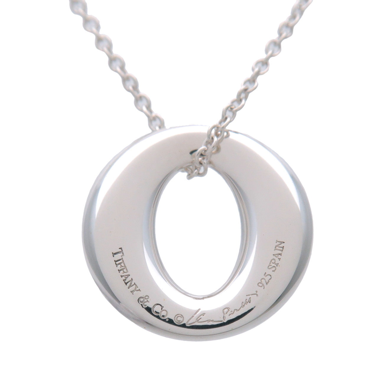 Tiffany & Co Sevillana Pendant Necklace SV925 Silver