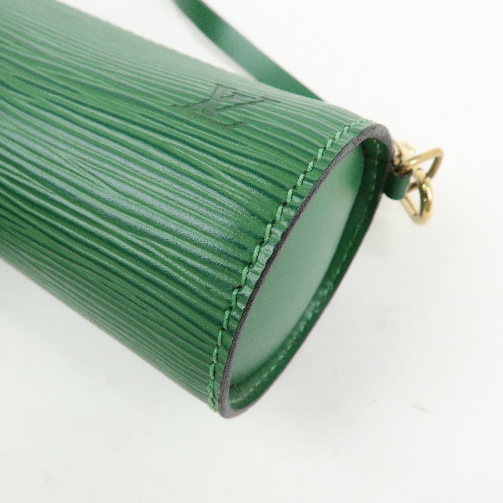 Louis Vuitton Epi Set of 3 Leather Soufflot Pouch Borneo Green Noir