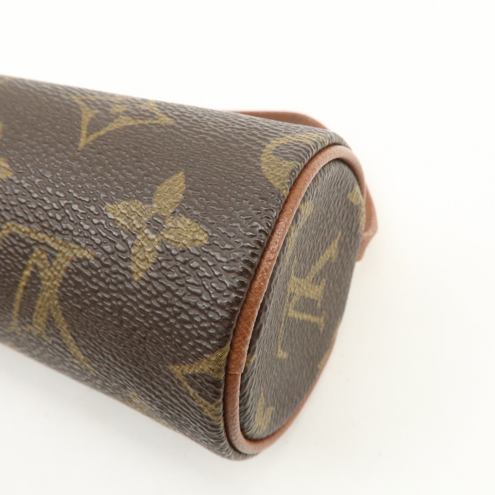 Louis Vuitton Monogram Mini Pouch for Papillon Bag Old Style Brown