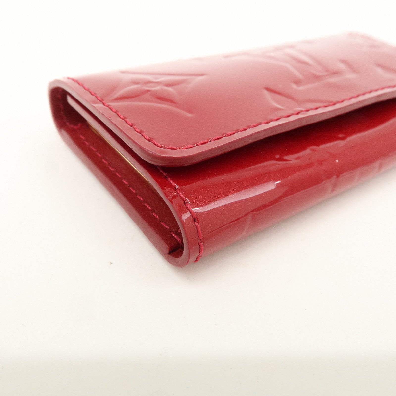 Louis Vuitton Vernis Multicles 4 Key Case Key Holder Cerise M91976