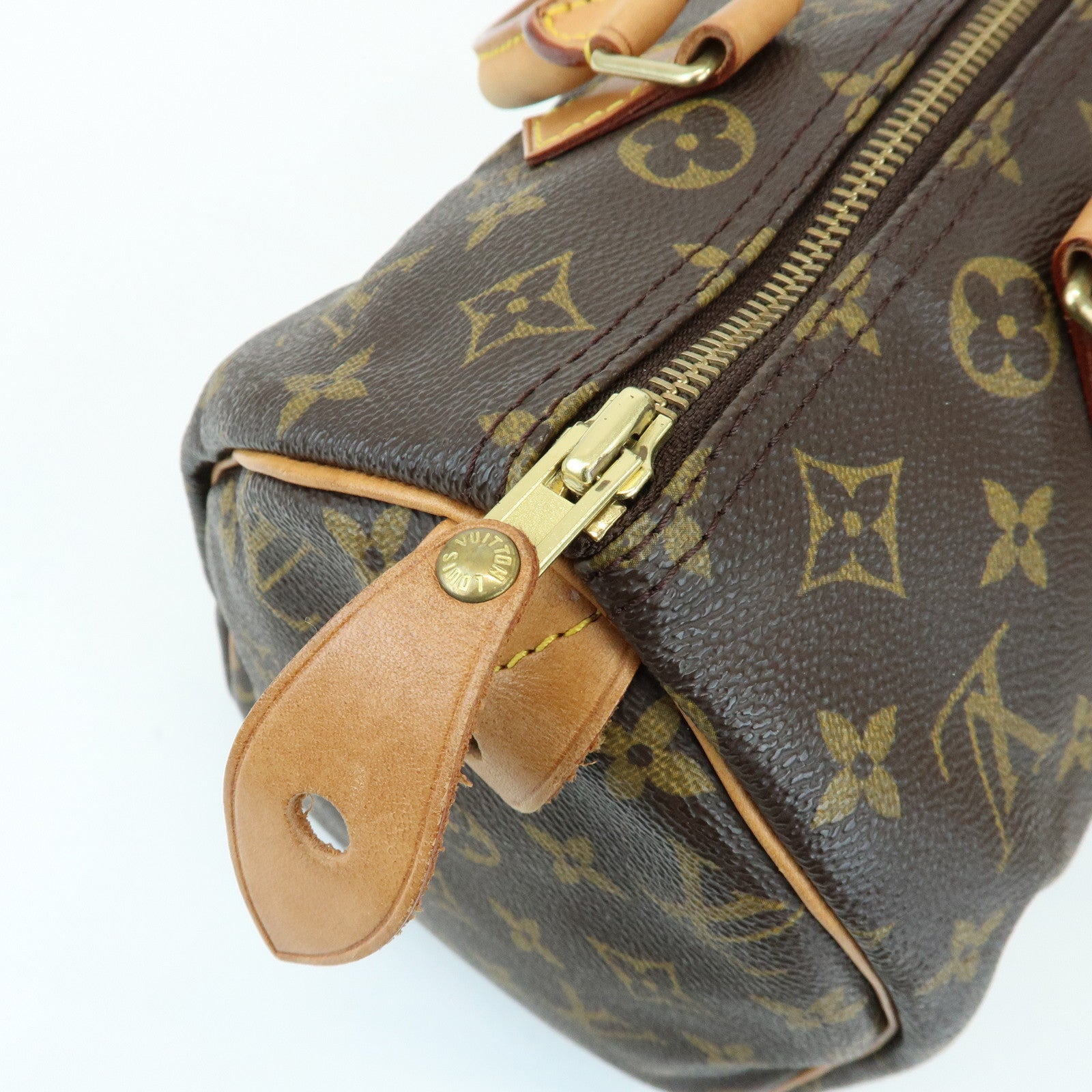 Louis Vuitton Monogram Speedy 30 Boston Bag Hand Bag Brown M41526