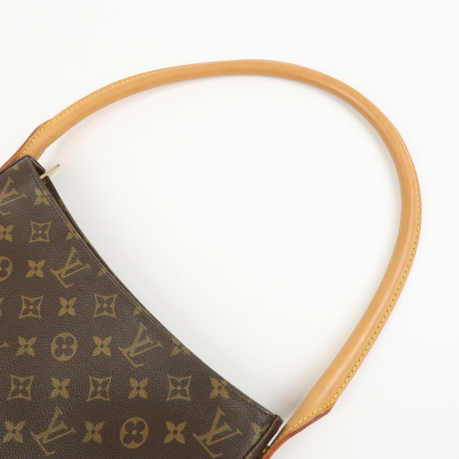 Louis Vuitton Monogram Looping GM Shoulder Bag Brown M51145