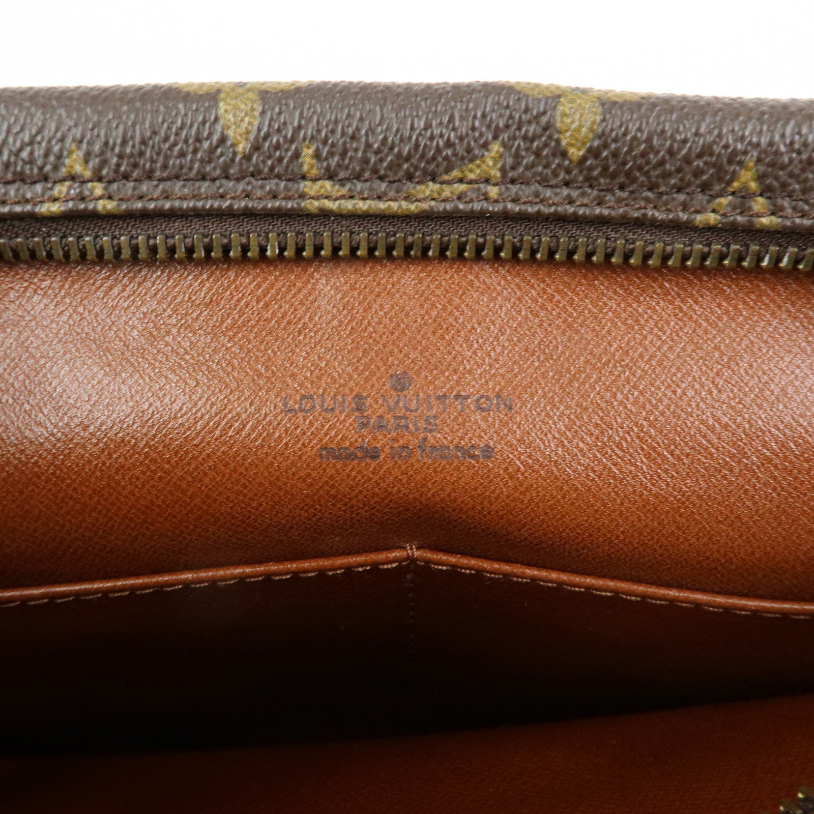 Louis Vuitton Monogram Compiegne 28 Pouch Clutch Bag Brown M51845