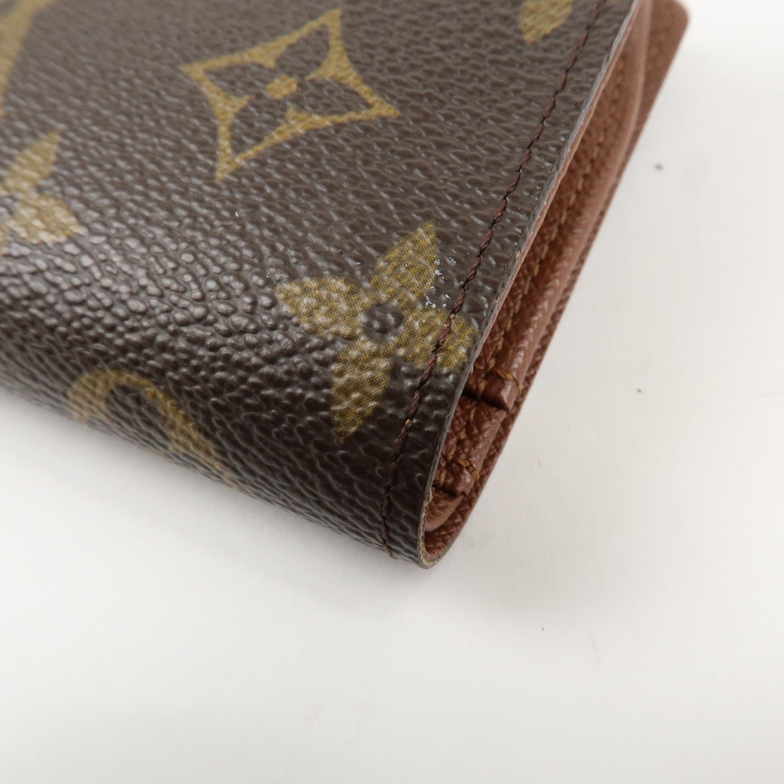 Louis Vuitton Monogram Porte Monnaie Billets Viennois Wallet M61663 Used
