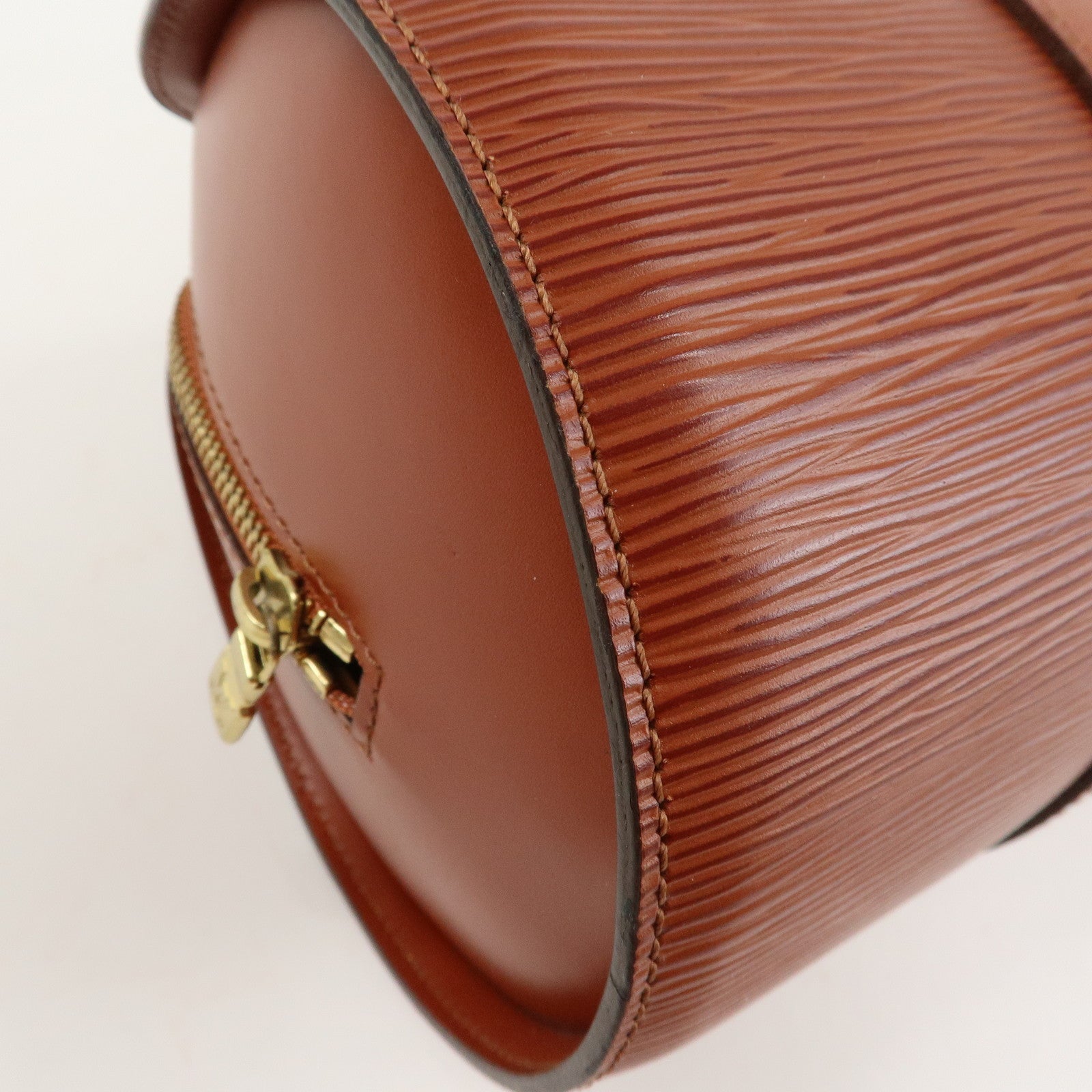 Louis Vuitton Epi Soufflot Shoulder Bag Kenya Brown M52223 Used