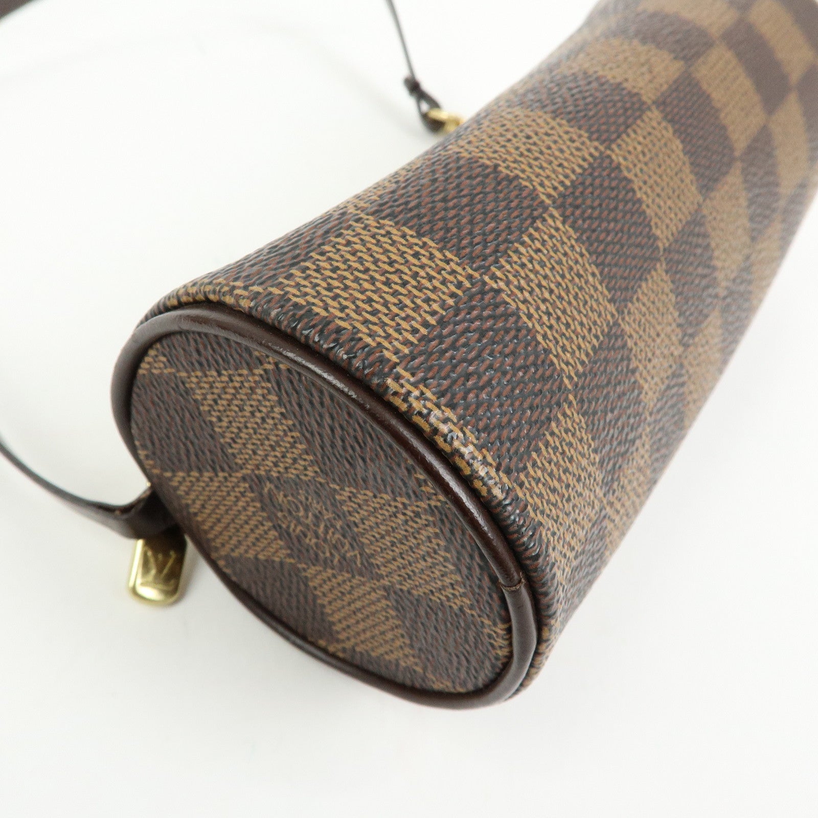 Louis Vuitton Dameir Mini Pouch for Papillon Bag Damier Ebene Brown