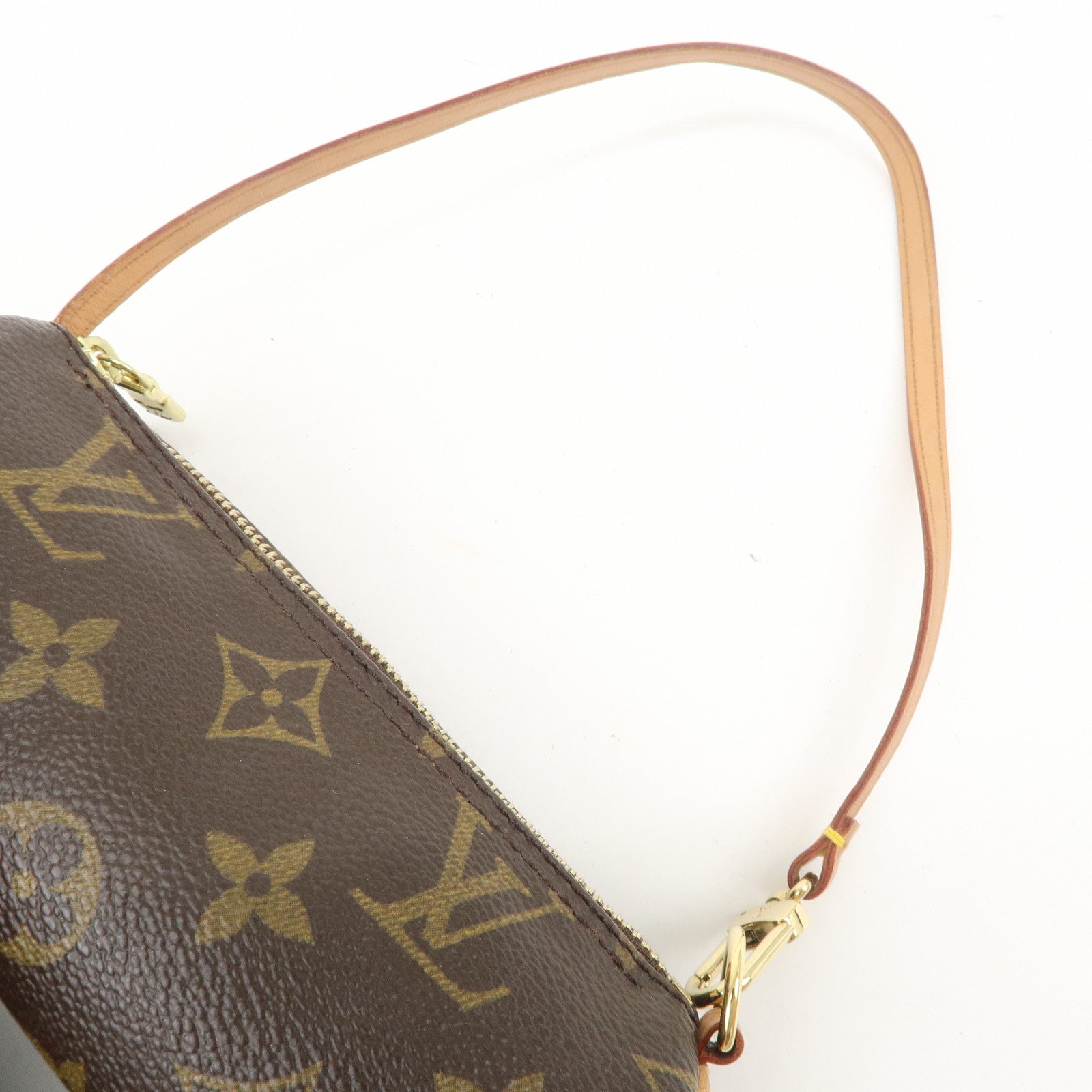 Louis Vuitton Mini Pouch for Papillon Bag New Style Brown