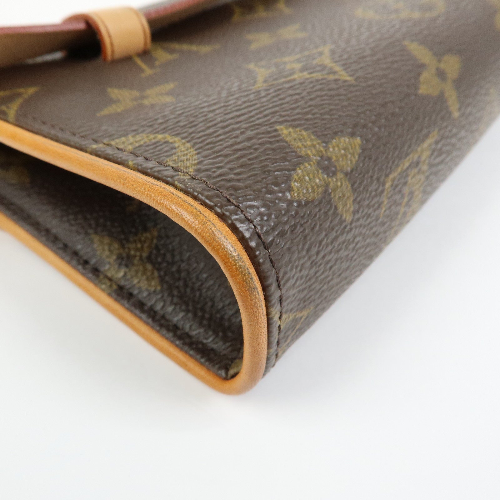 Louis Vuitton Monogram Pochette Florentine Waist Bag Belt M51855
