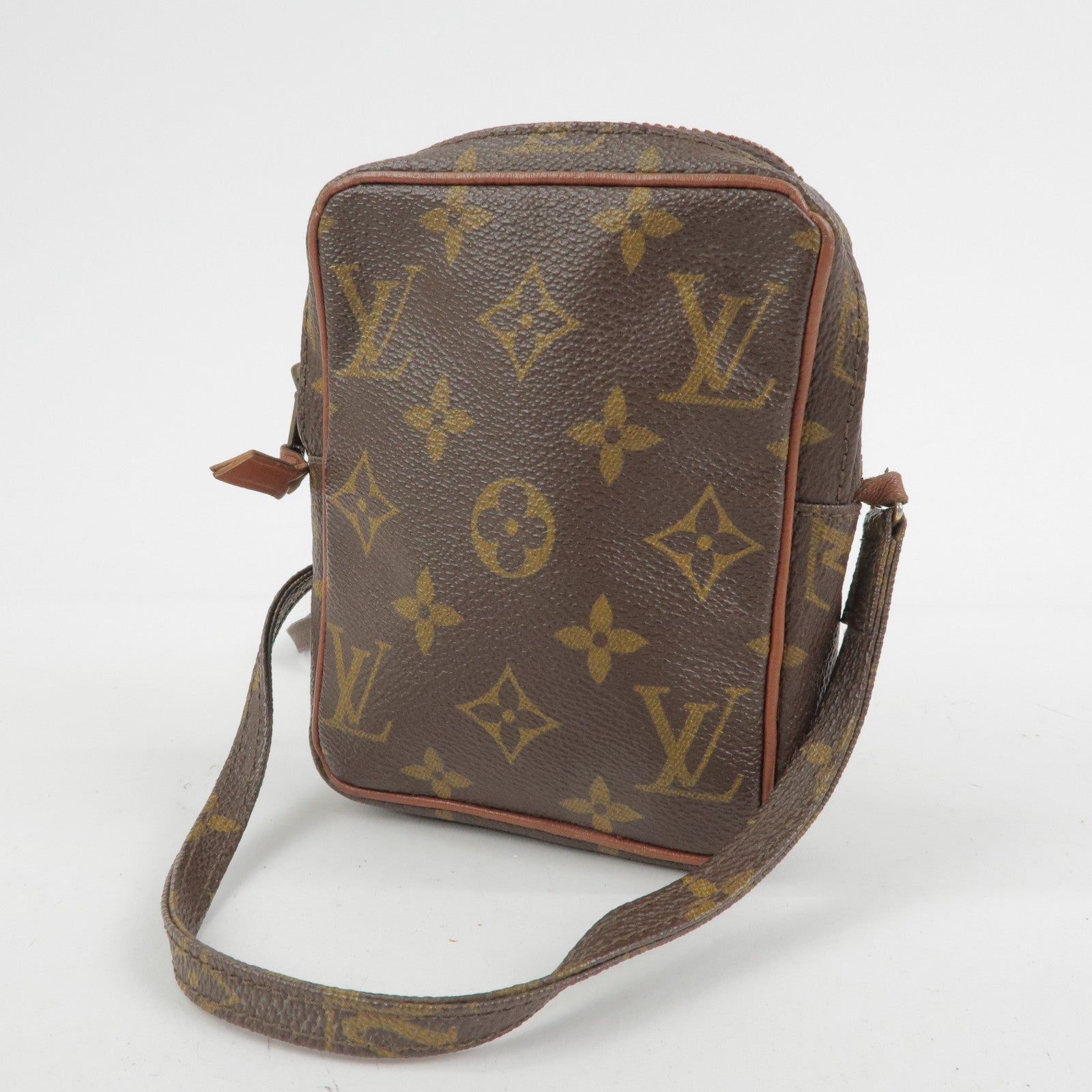 Louis Vuitton Monogram Mini Danube Shoulder Bag Brown M45268