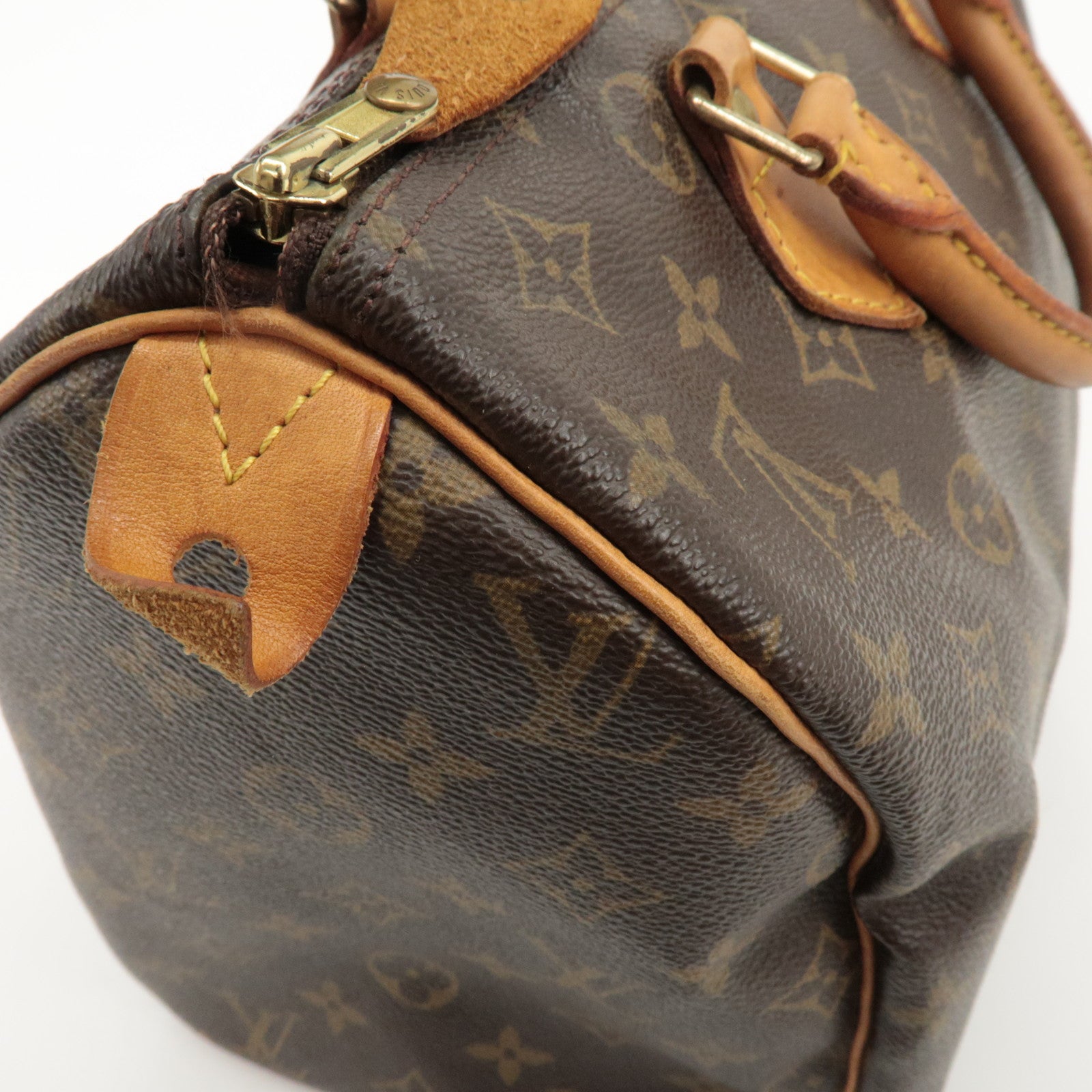 Louis Vuitton Monogram Speedy 30 Hand Bag Boston Bag M41526 Used