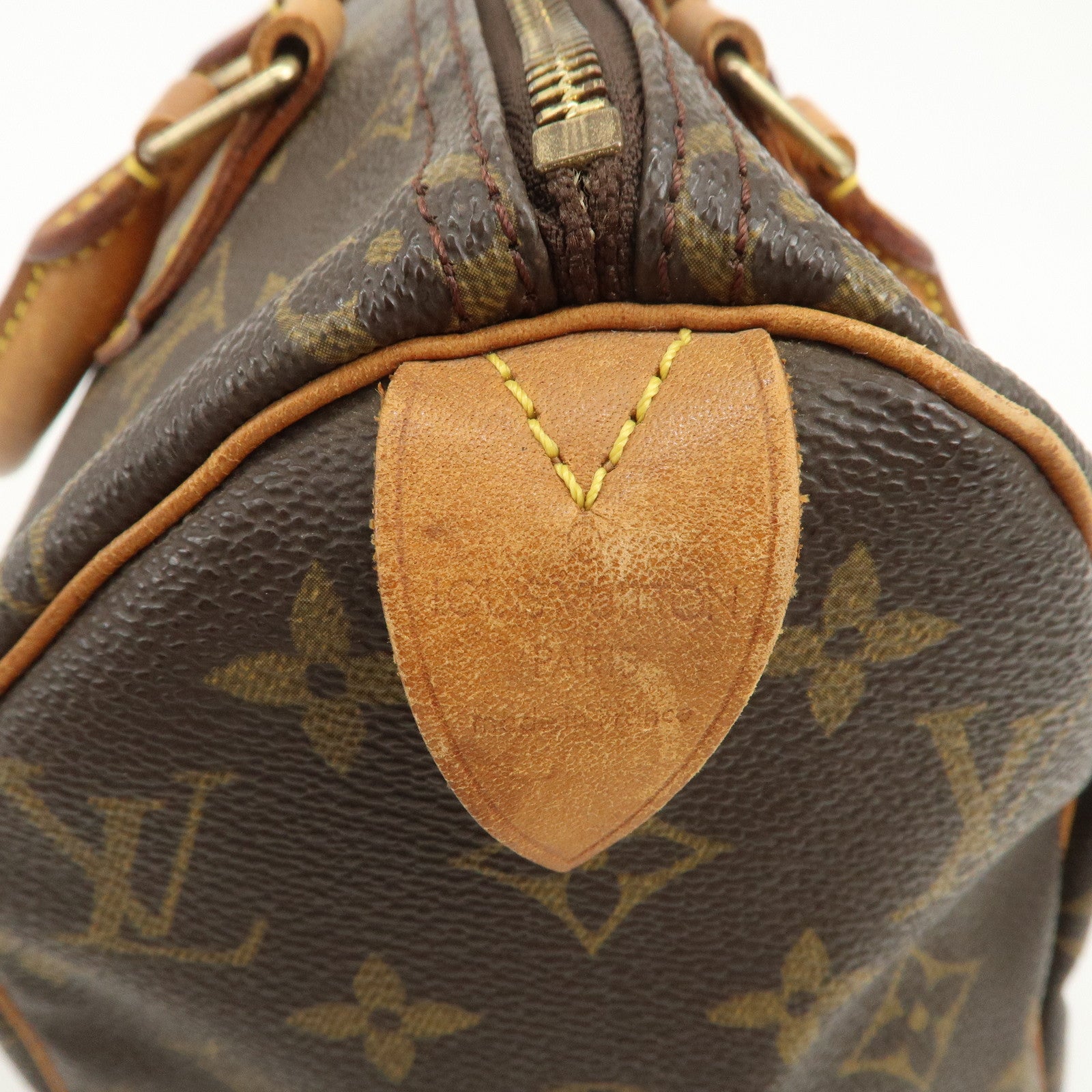 Louis Vuitton Monogram Speedy 25 Boston Bag Hand Bag Brown M41528