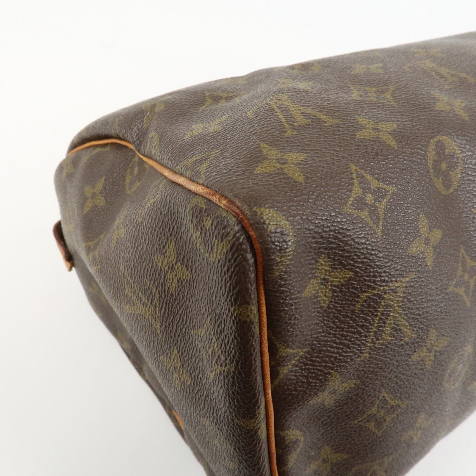 Louis Vuitton Monogram Speedy 30 Boston Bag Hand Bag Brown M41526