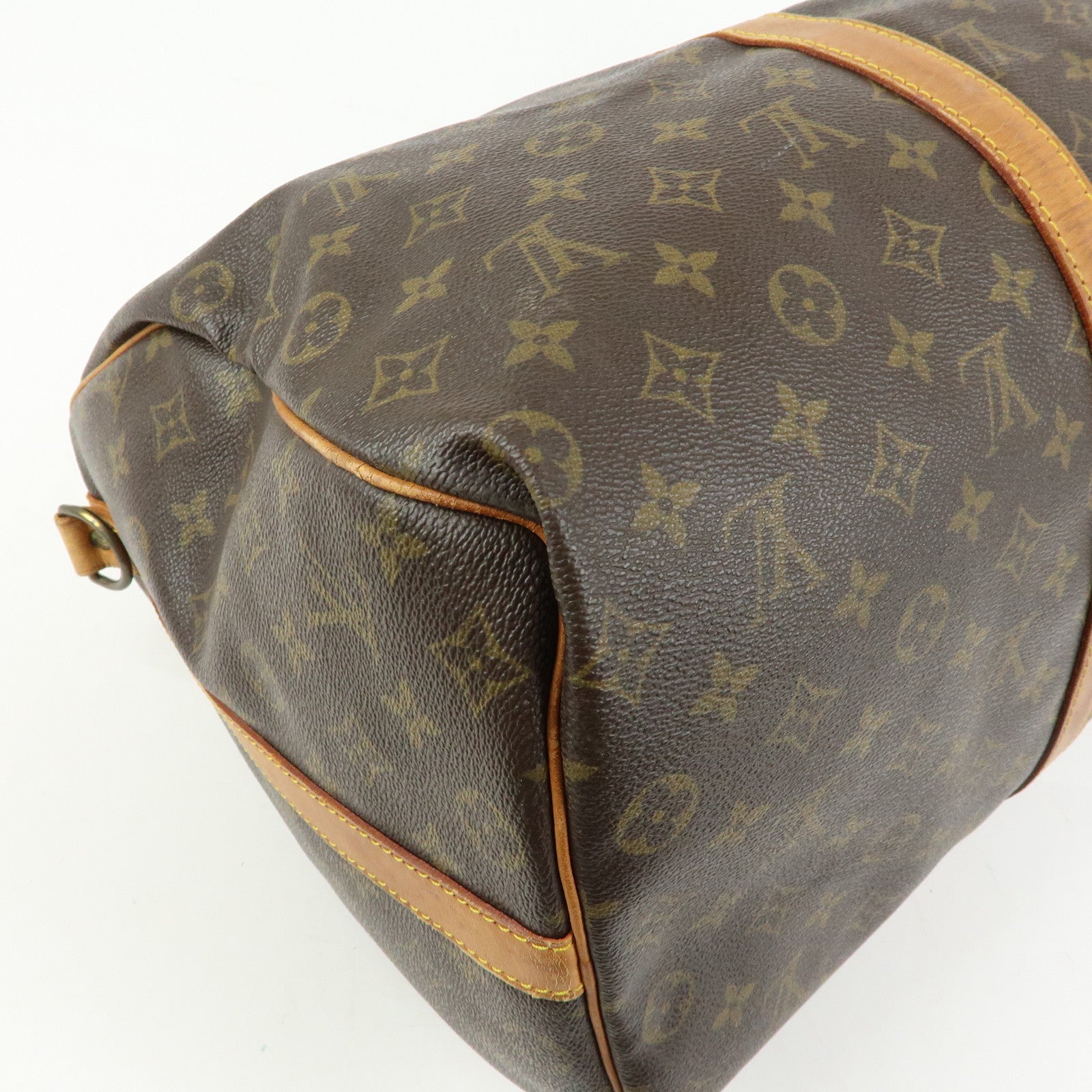Louis Vuitton Monogram Keep All Bandouliere 50 Boston Bag M41416