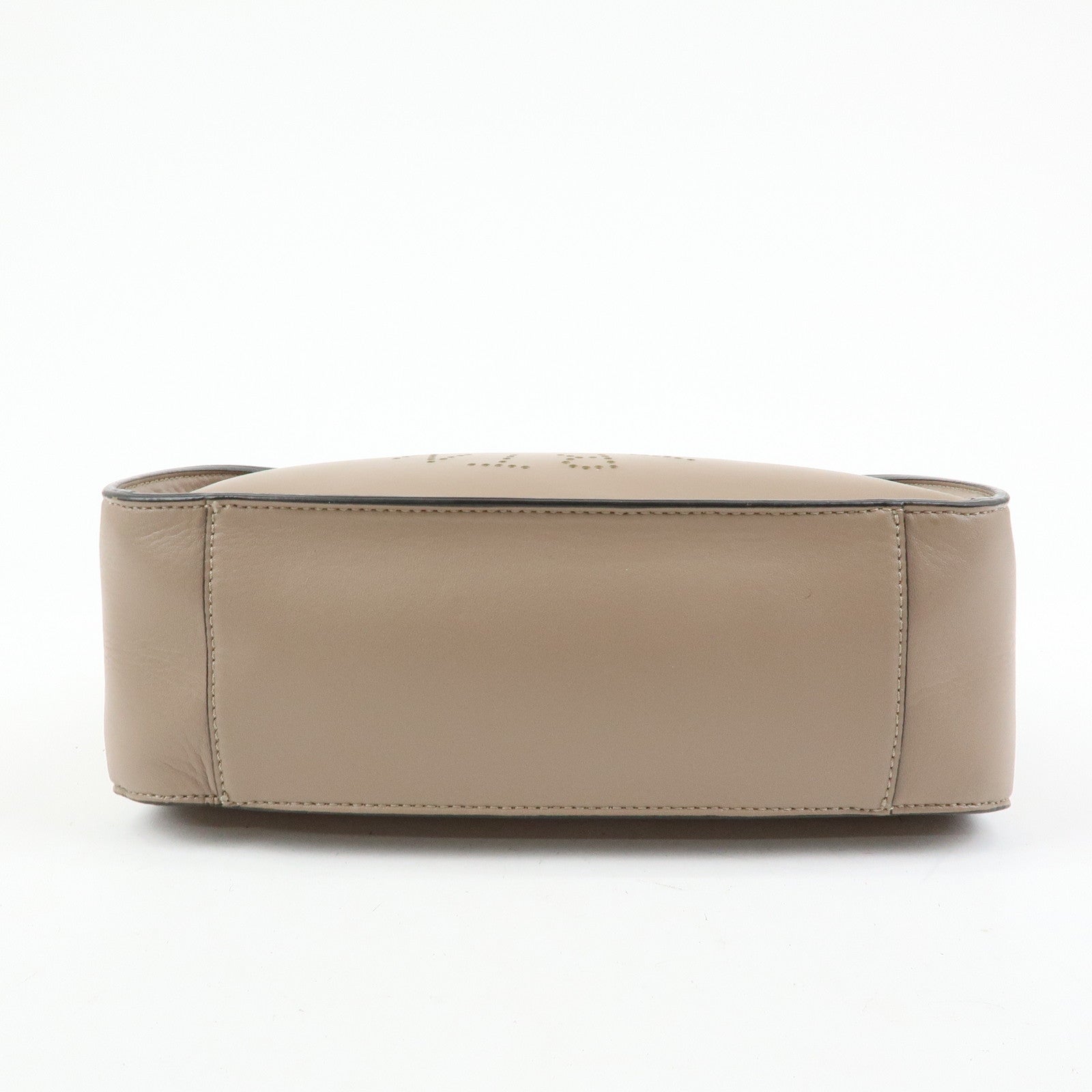 STELLA MCCARTNEY Faux Leather Shoulder Bag Crossbody Bag Beige