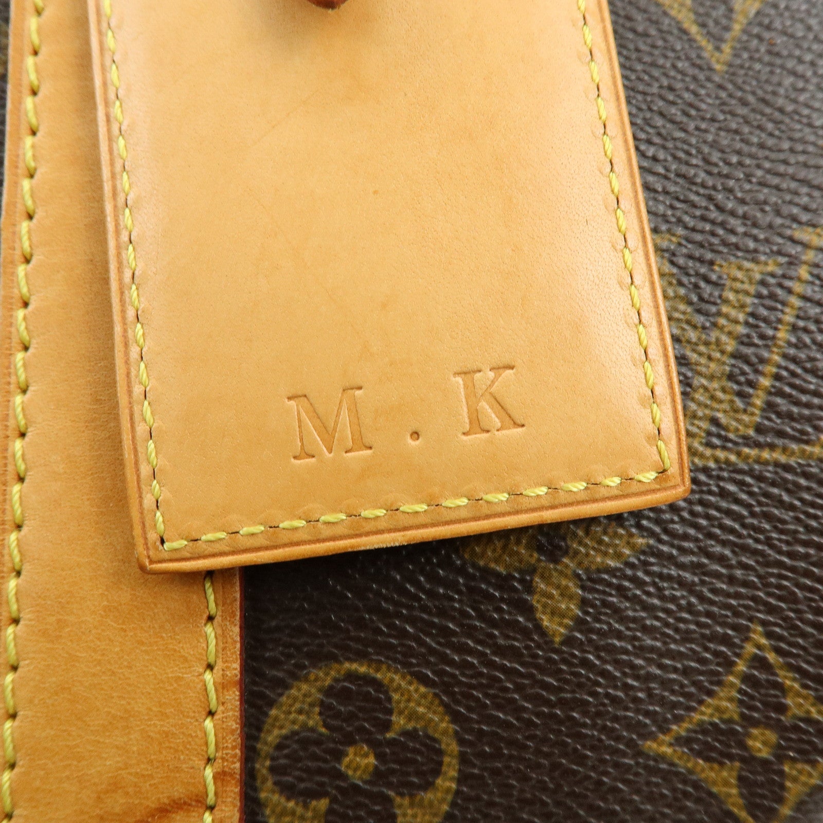 Louis Vuitton Monogram Keep All 45 Boston Bag Brown M41428