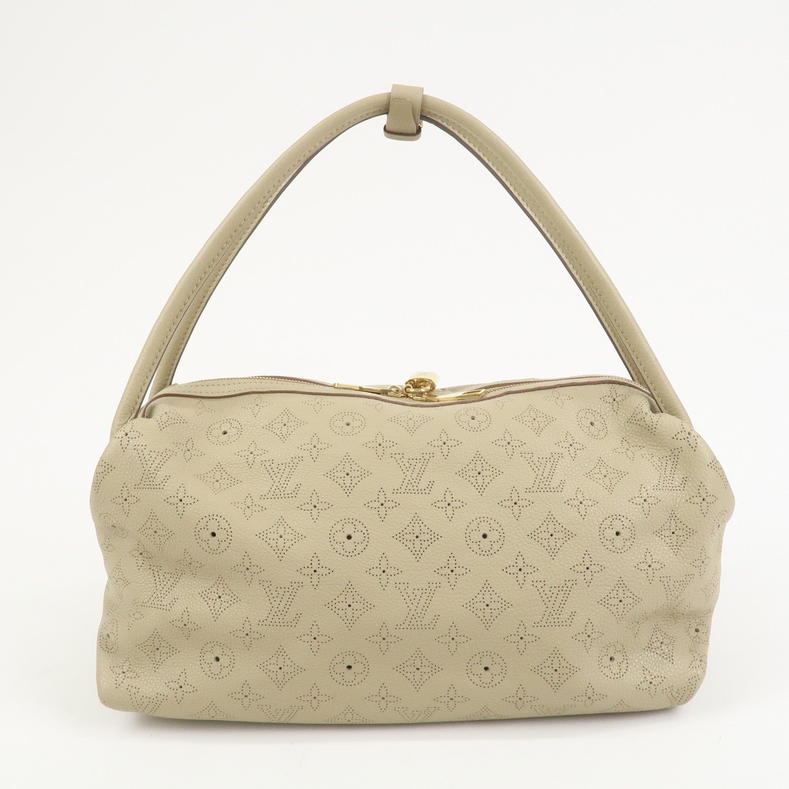 Louis Vuitton Galatea MM Leather Shoulder Bag Coquille Beige M93852