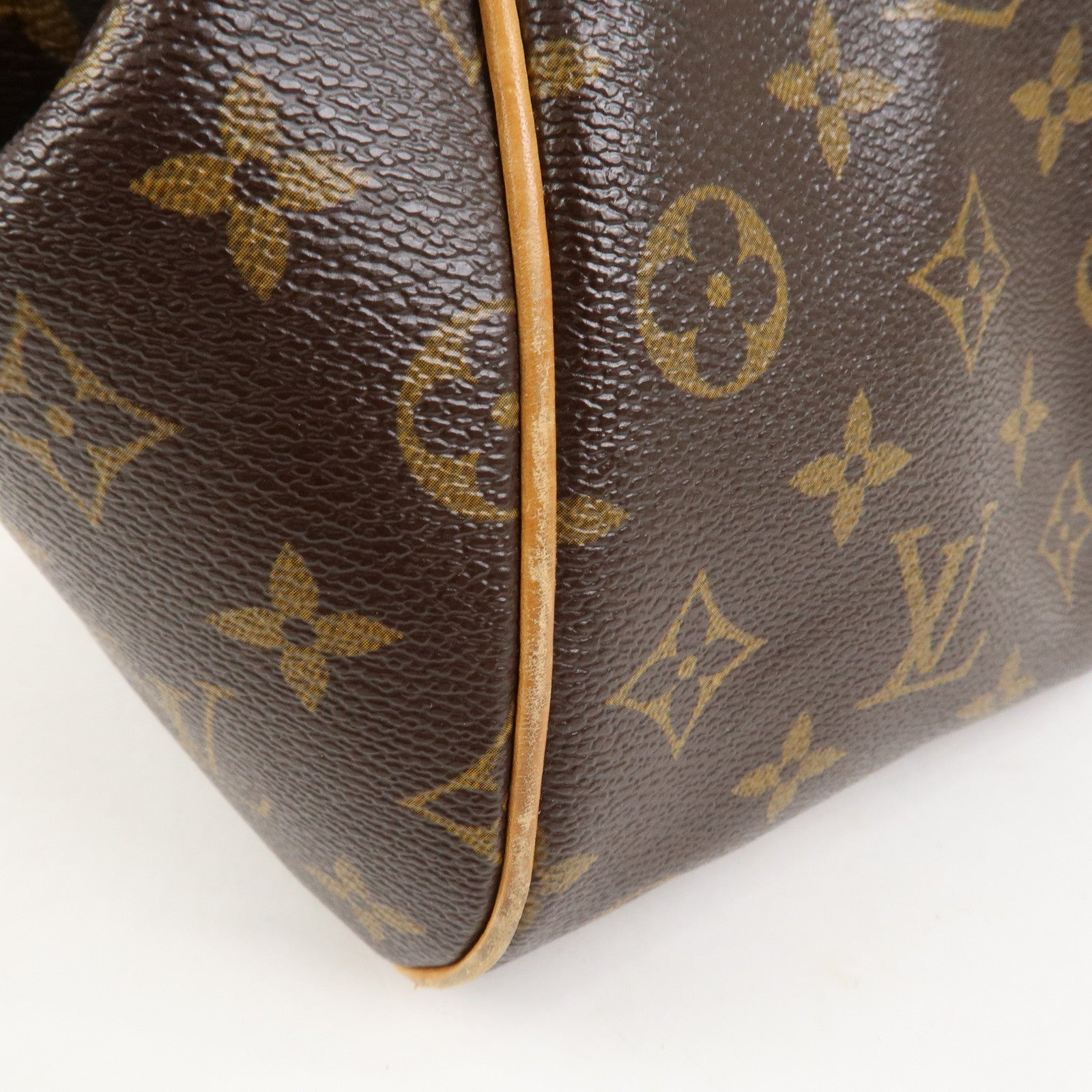 Louis Vuitton Monogram Tivoli PM Hand Bag Shoulder Bag Brown M40143