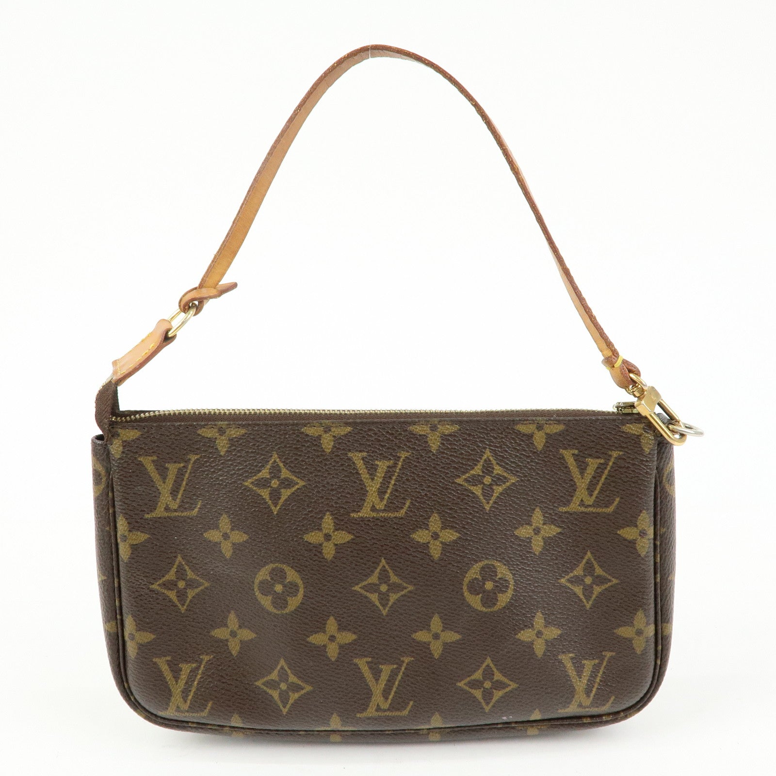 Louis Vuitton Monogram Pochette Accessoires Pouch Hand Bag M51980