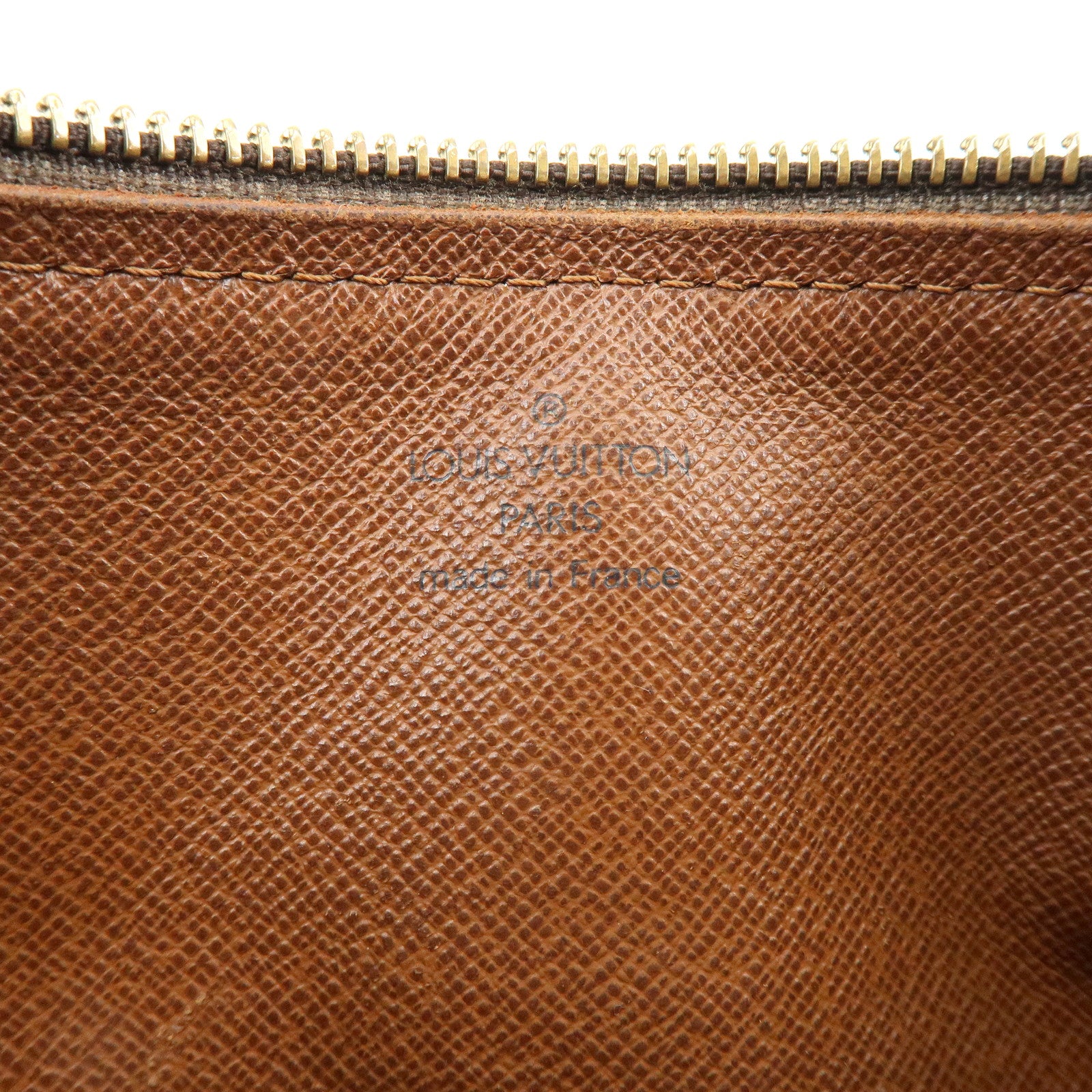 Louis Vuitton Monogram Papillon 30 Hand Bag Brown M51385
