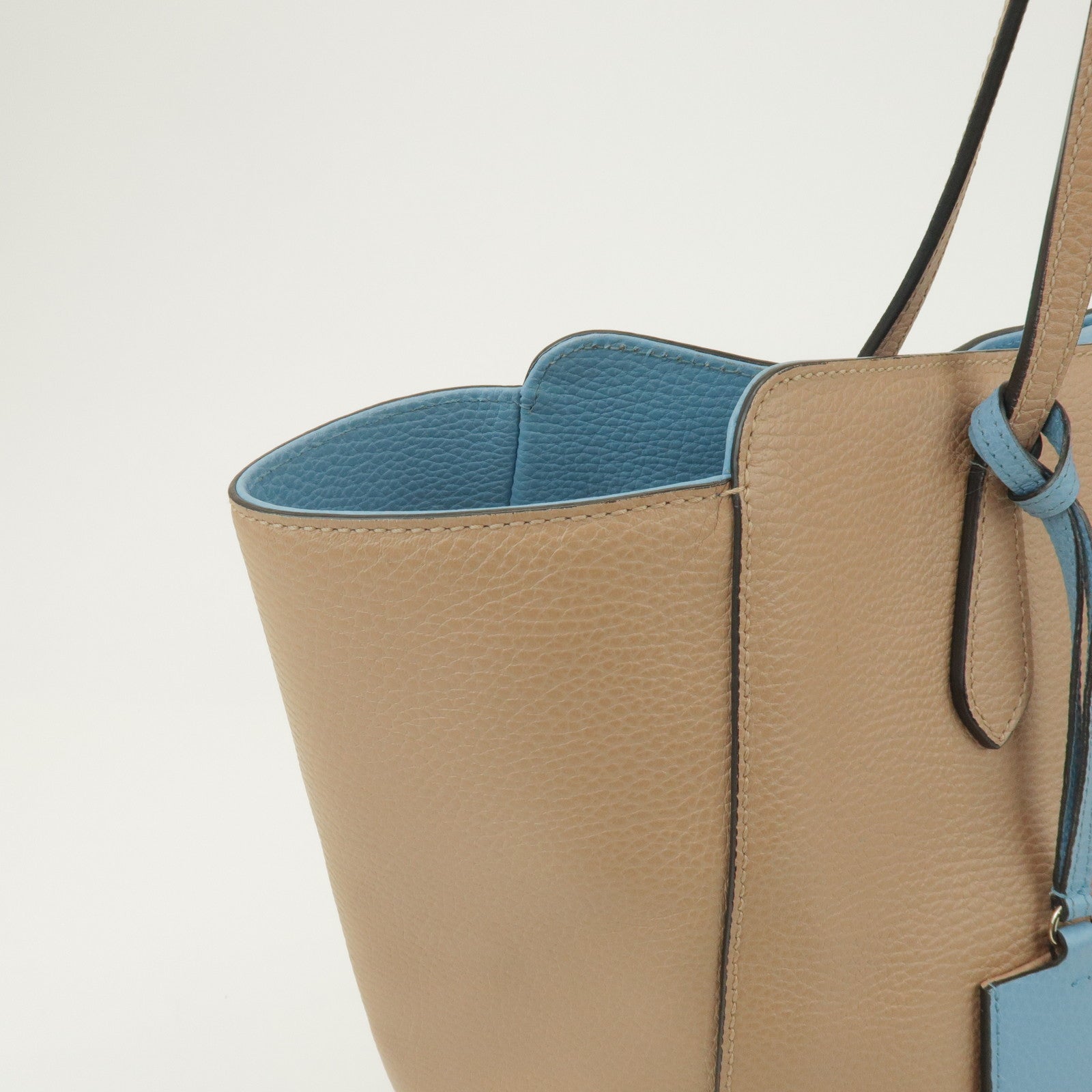 GUCCI Interlocking G Swing Large Tote Bag Shoulder Bag Beige 354397