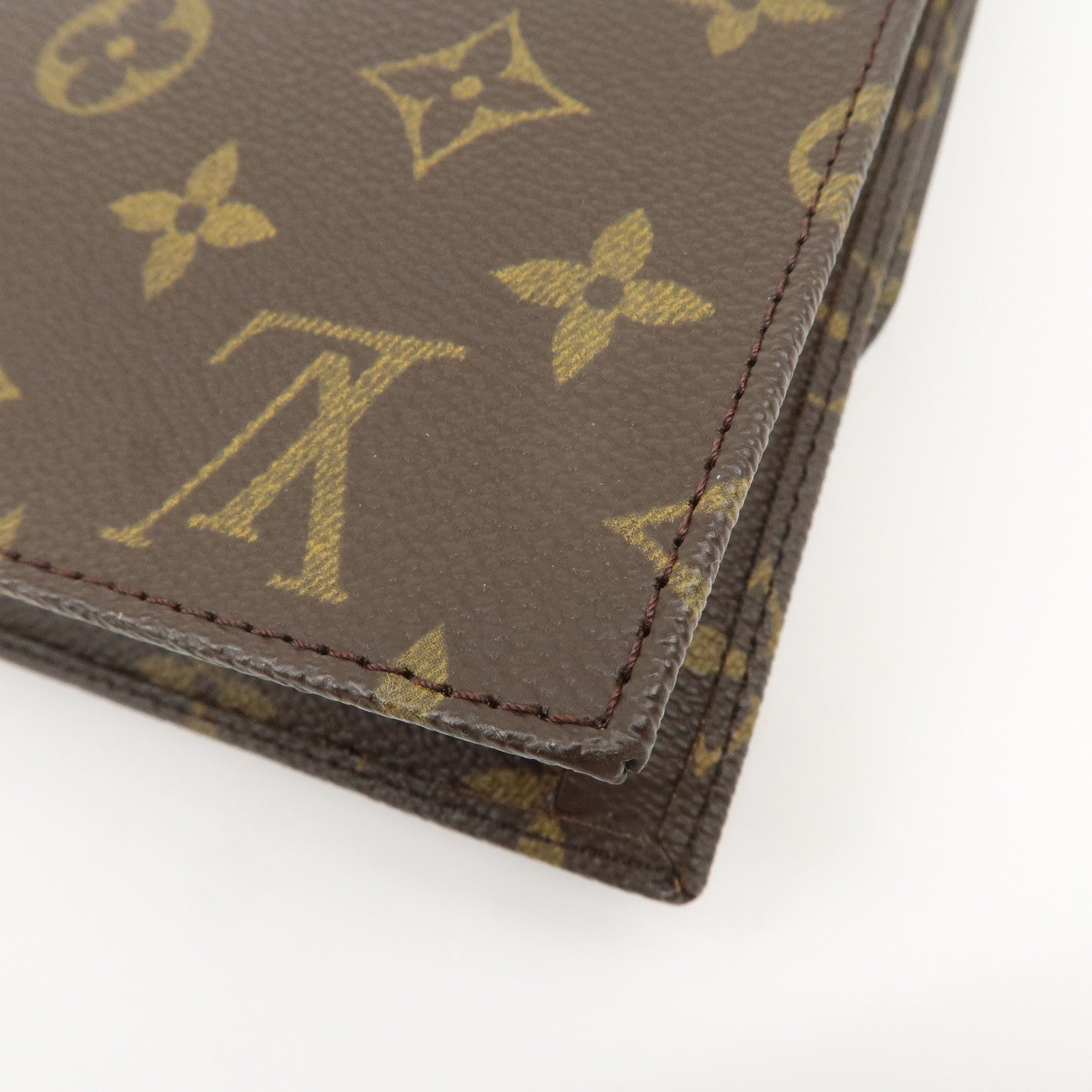 Louis Vuitton Monogram Pochette Lava 23 Clutch Bag Brown M51940