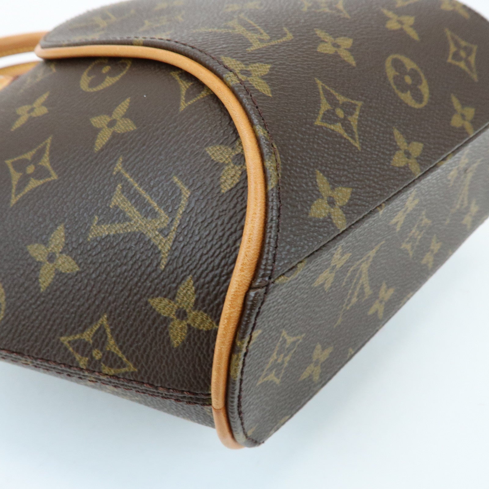 Louis Vuitton Monogram Ellipse PM Hand Bag Brown M51127