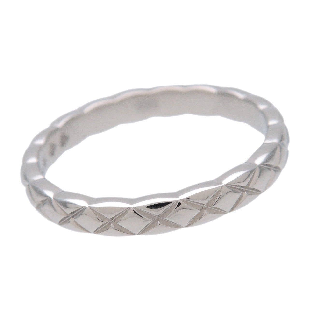 CHANEL COCO Crush Mini Ring PT950 Platinum J11117 US7 EU55