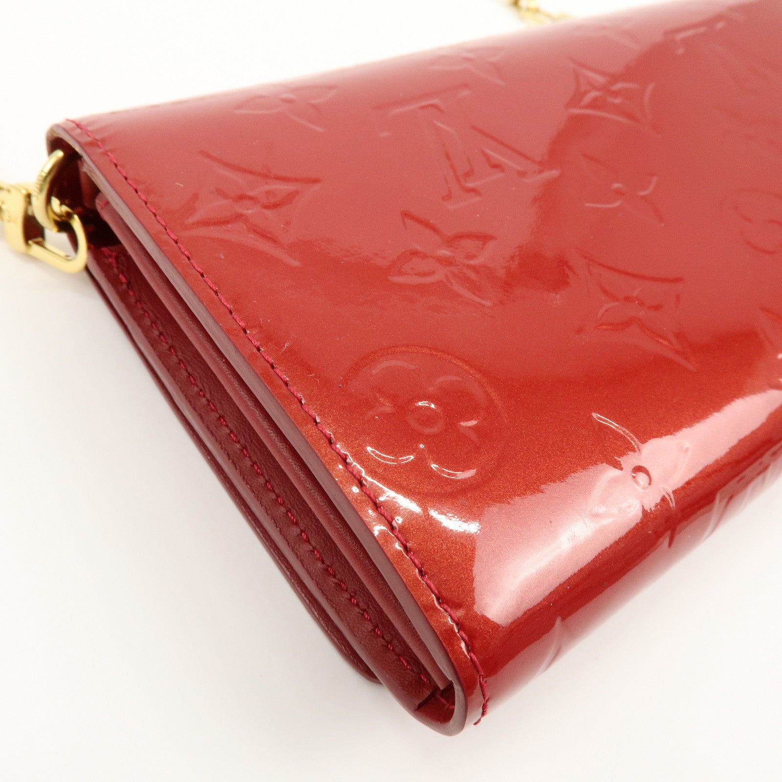 Louis Vuitton Monogram Vernis Portefeuille Sarah Chain Bag M90206