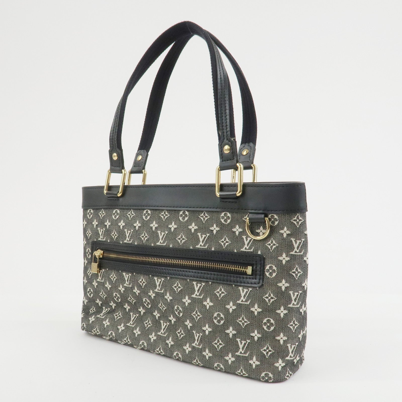 Louis Vuitton Monogram Mini Lucille PM Hand Bag Noir M92684
