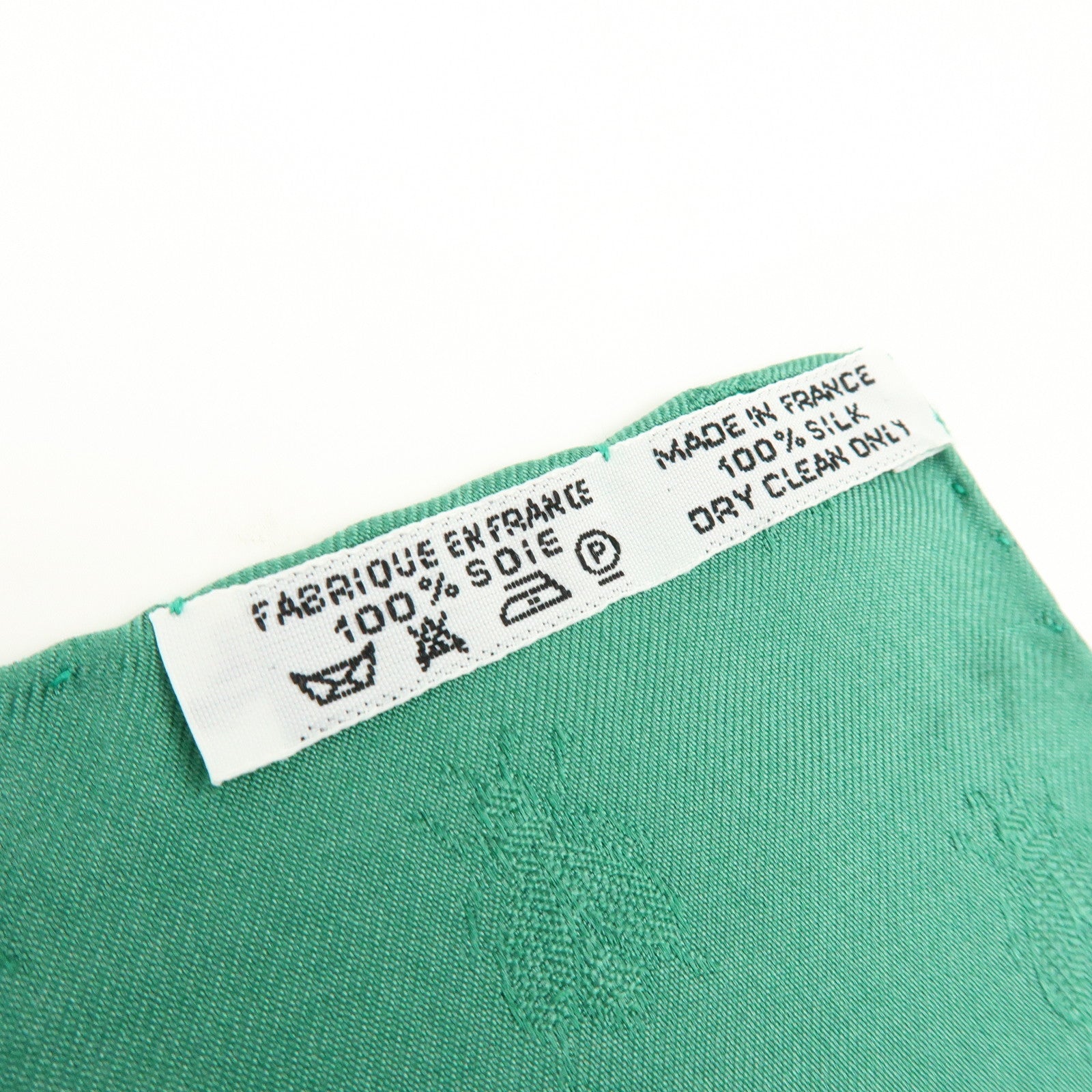 HERMES Carre 90 Silk 100% Scarf NAPOLEON Green White Red