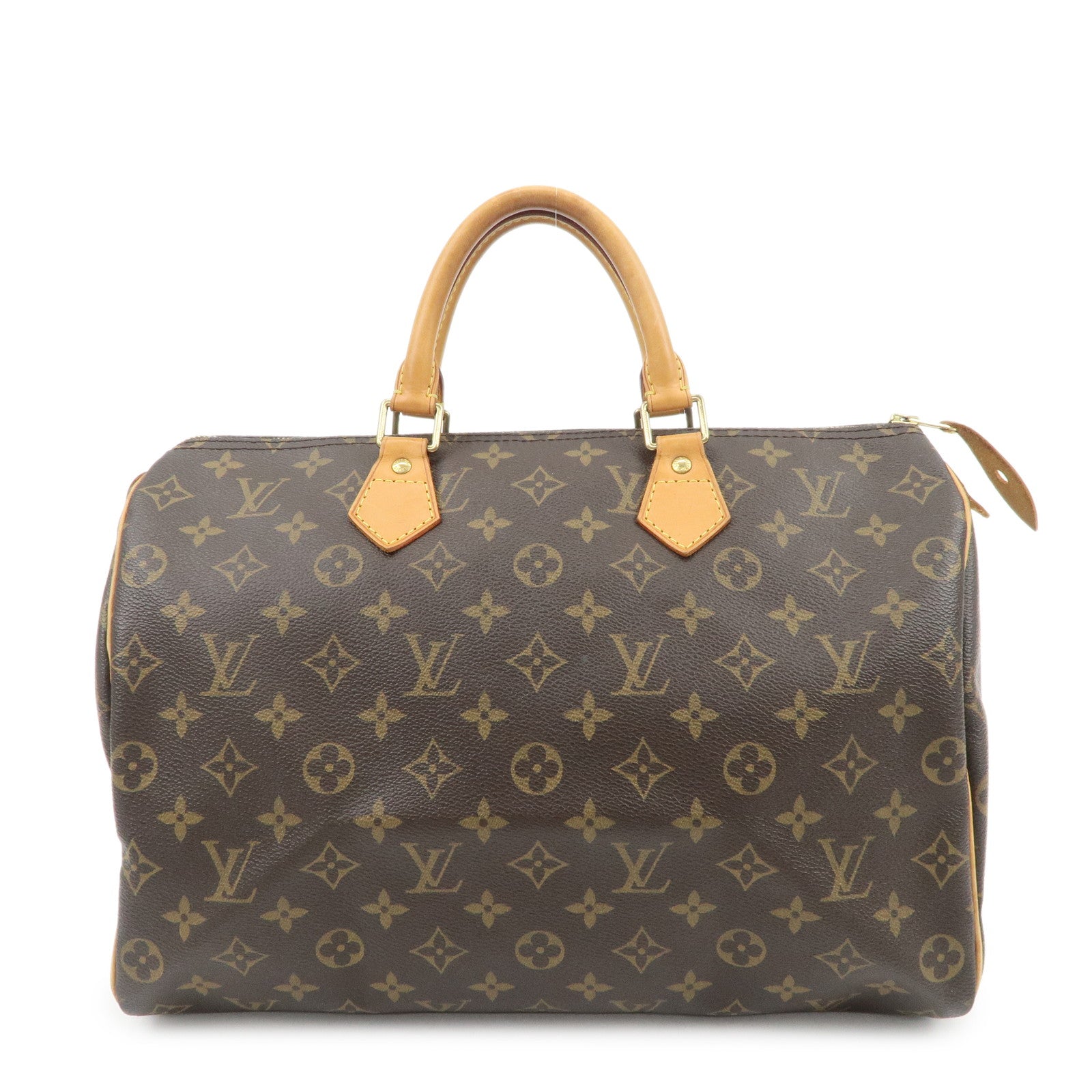 Louis Vuitton Monogram Speedy 35 Boston Bag Hand Bag M41524