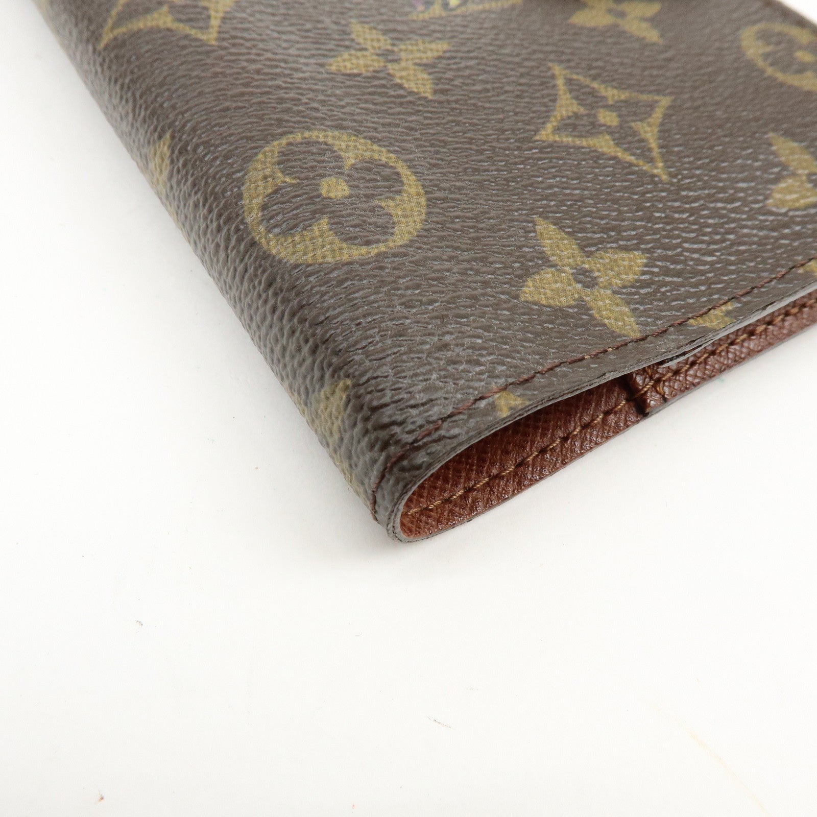 Louis Vuitton Monogram Panda Agenda PM Planner Cover Brown R20011