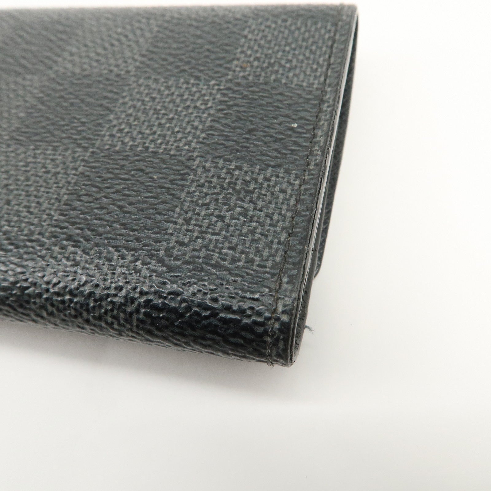 Louis Vuitton Damier Graphite Multicle 6 Key Case Gray Black N62662