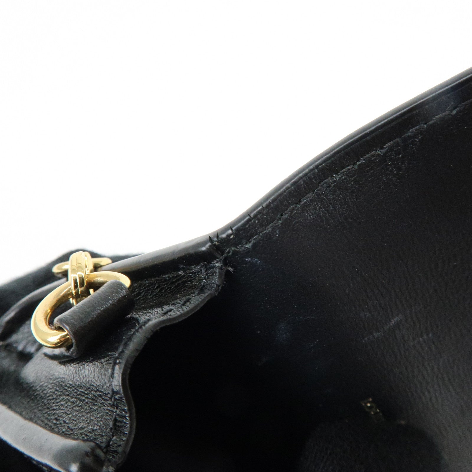 Louis Vuitton Leather Bijou Sac Earphone Case Pouch Noir M00829
