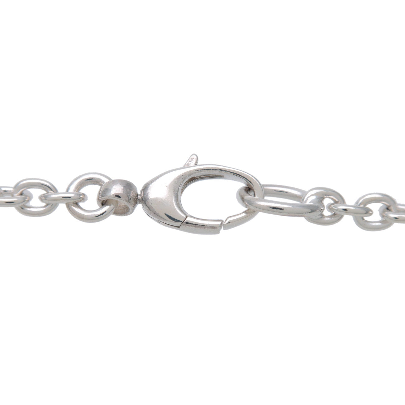 GUCCI Interlocking G Chain Necklace SV925 Silver