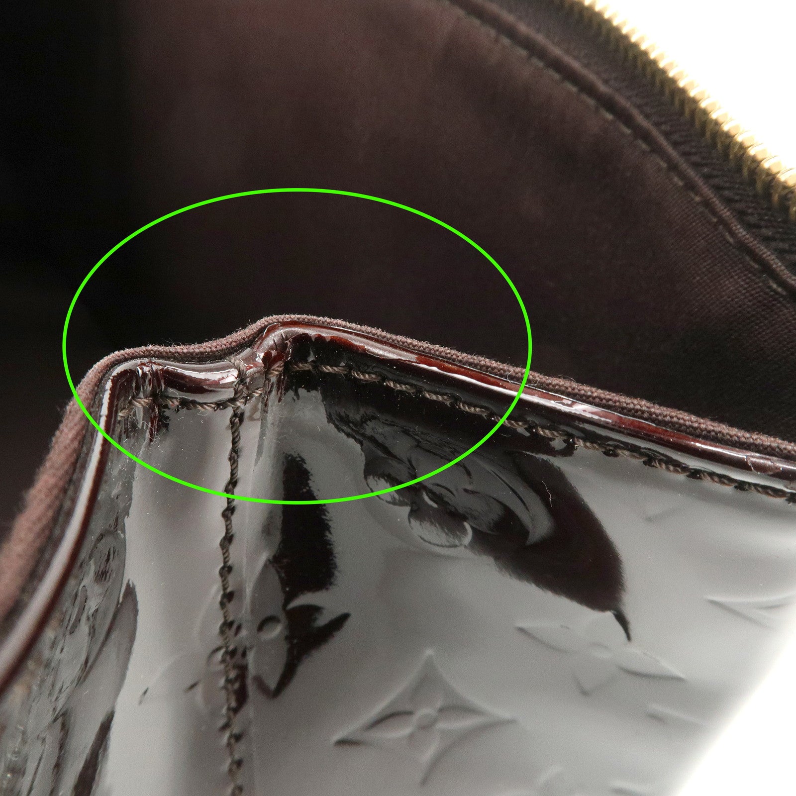 Louis Vuitton Monogram Vernis Rosewood Avenue Hand Bag M93510