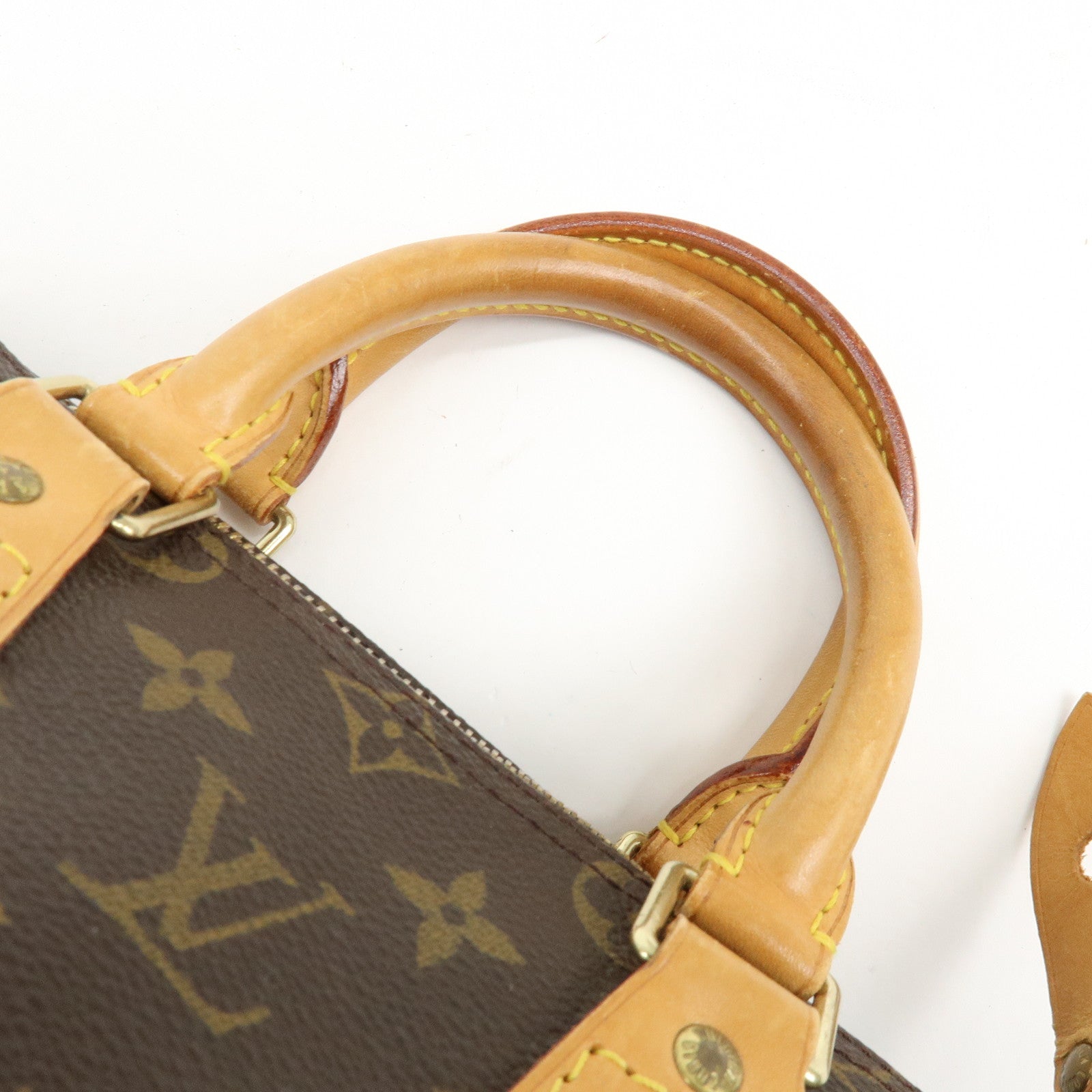 Louis Vuitton Monogram Speedy 25 Boston Bag Hand Bag Brown M41528
