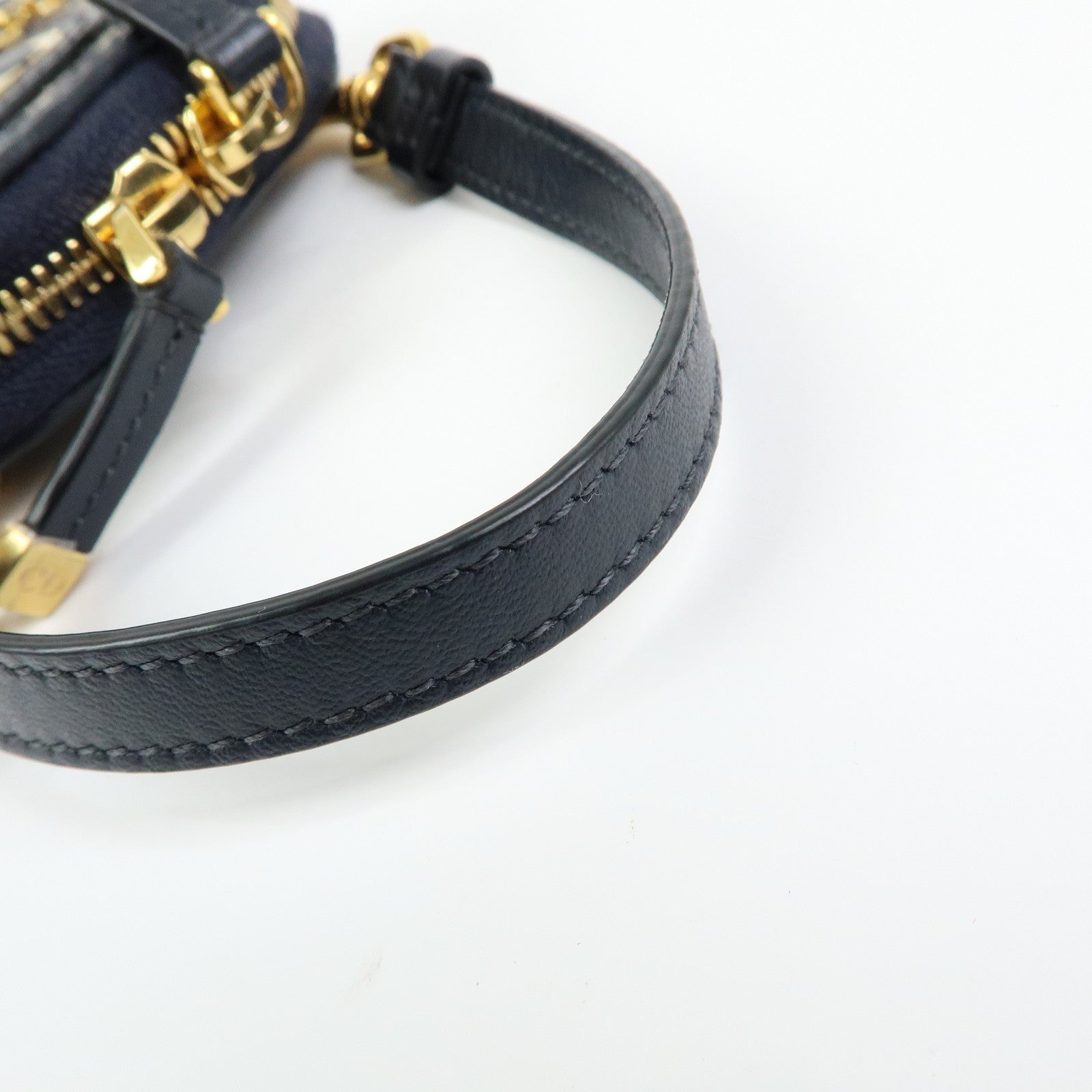 Christian Dior Oblique Jacquard Leather 30 Montaigne Phone Case