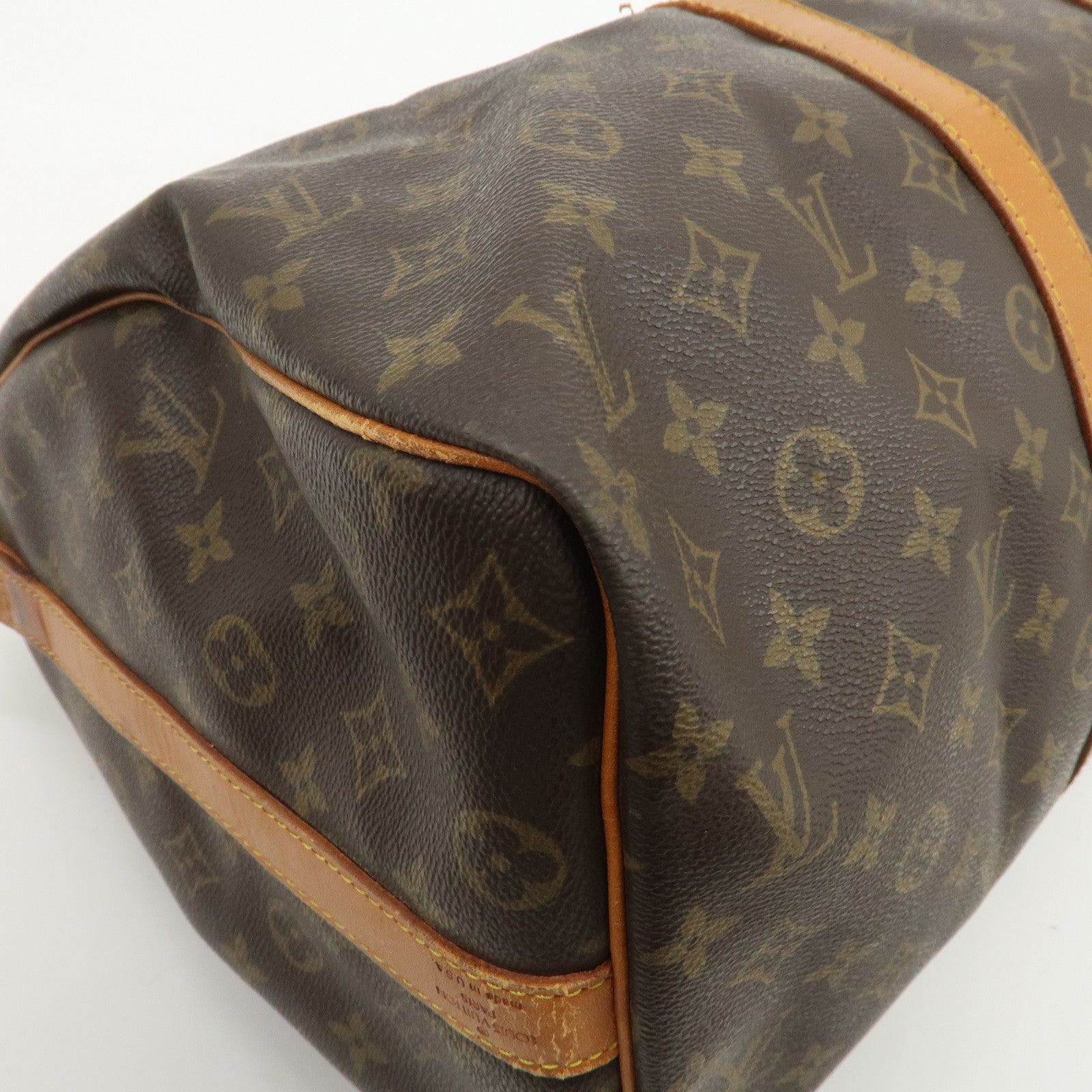 Louis Vuitton Monogram Keep All 45 Boston Bag Travel Bag M41428