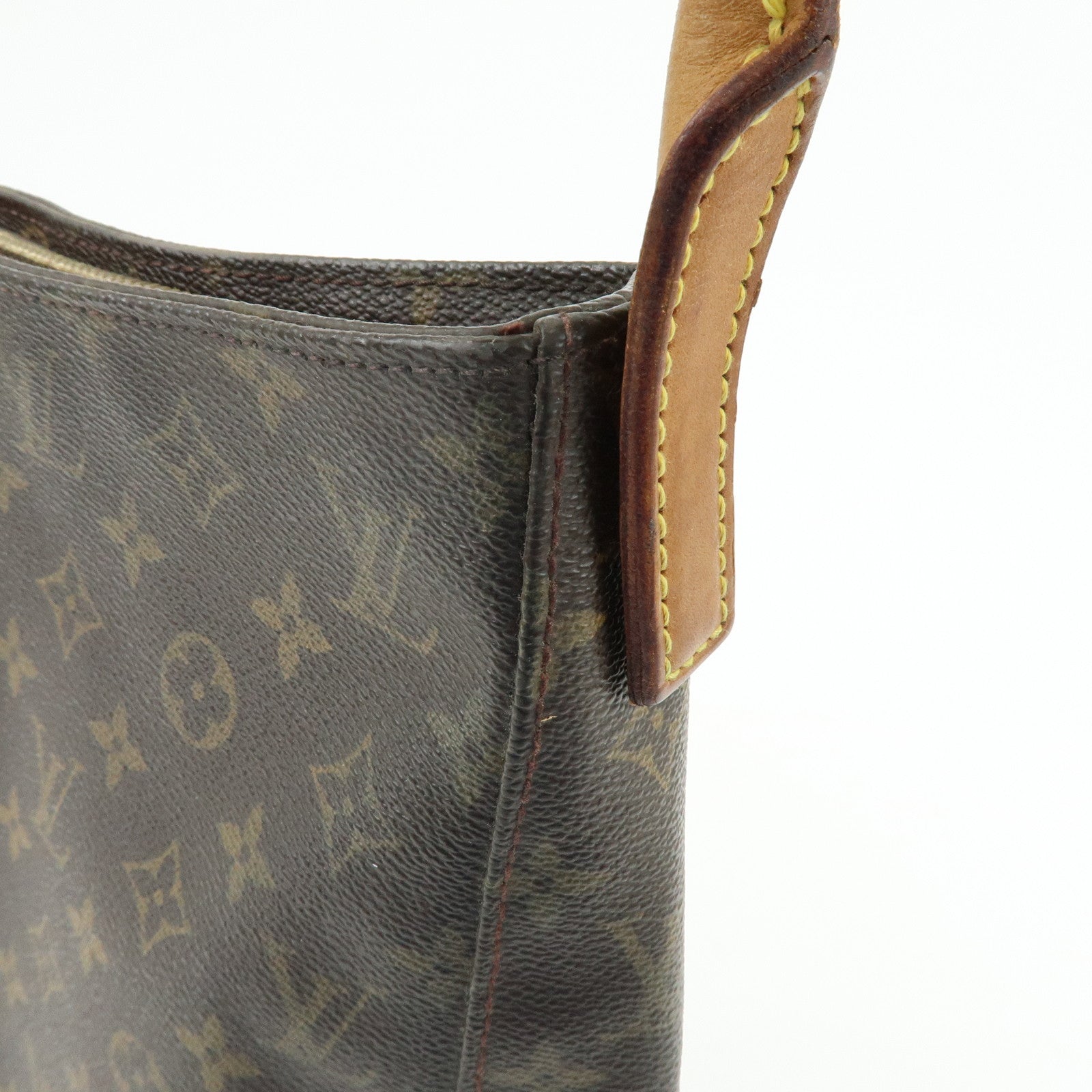 Louis Vuitton Monogram Looping GM Shoulder Bag Brown M51145