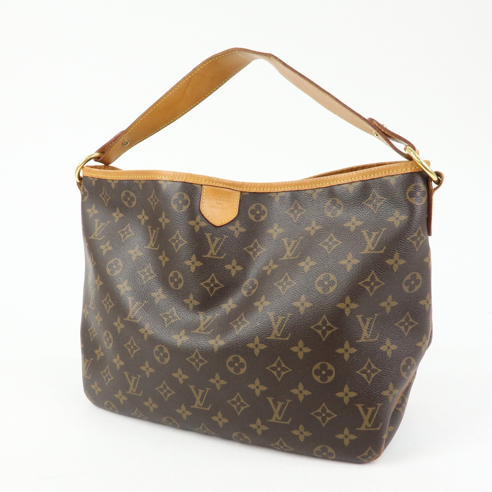 Louis Vuitton Monogram Delightful PM Shoulder Bag Brown M40352