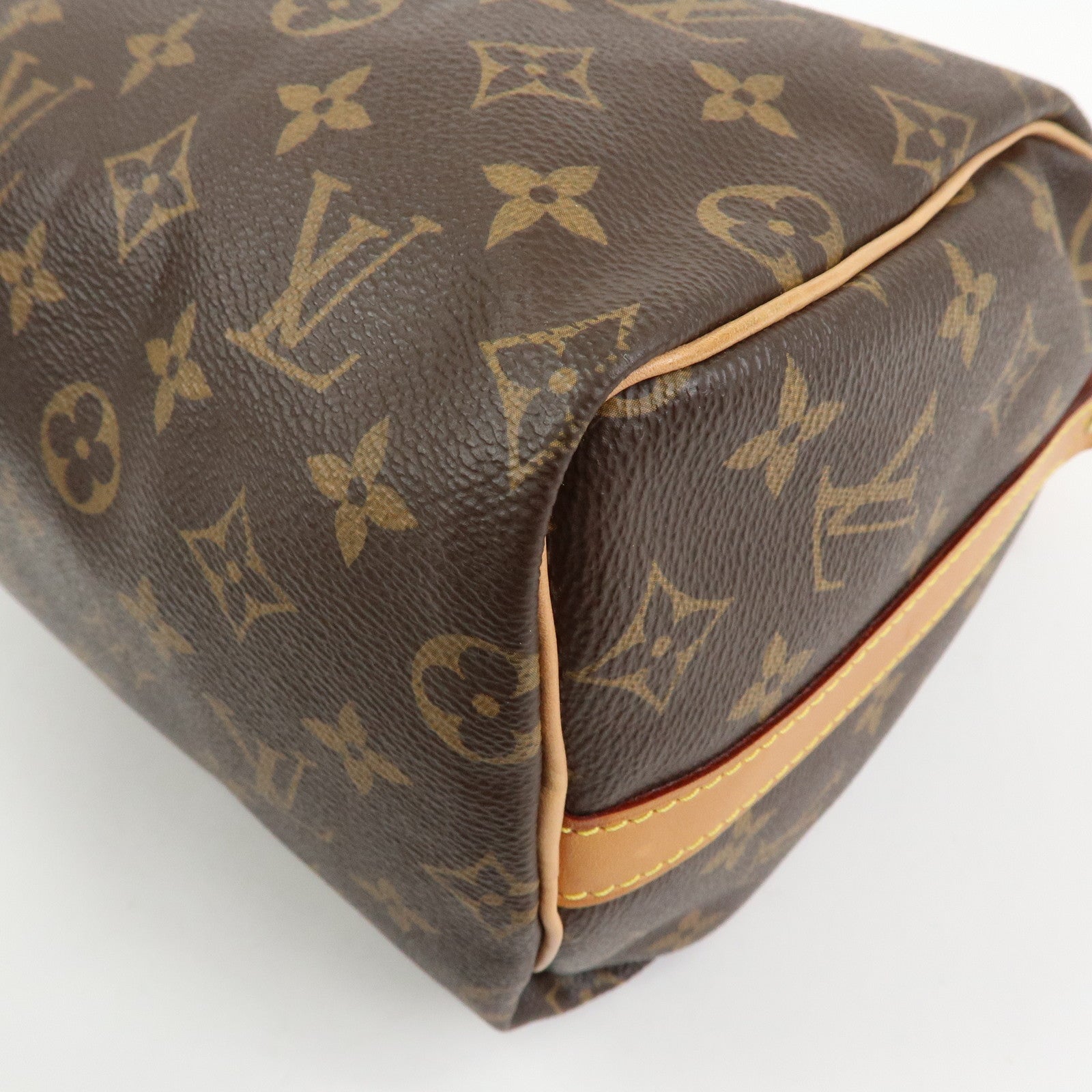 Louis Vuitton Monogram Speedy Bandouliere 25 Brown M41113