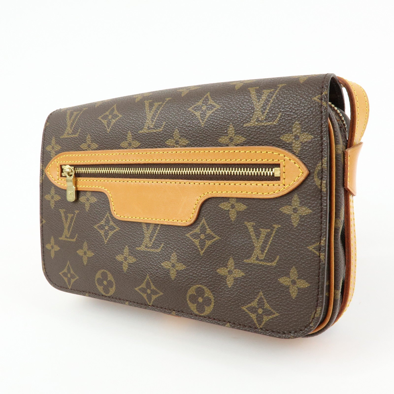 Louis Vuitton Monogram Saint Germain 24 Shoulder Bag Brown M51210