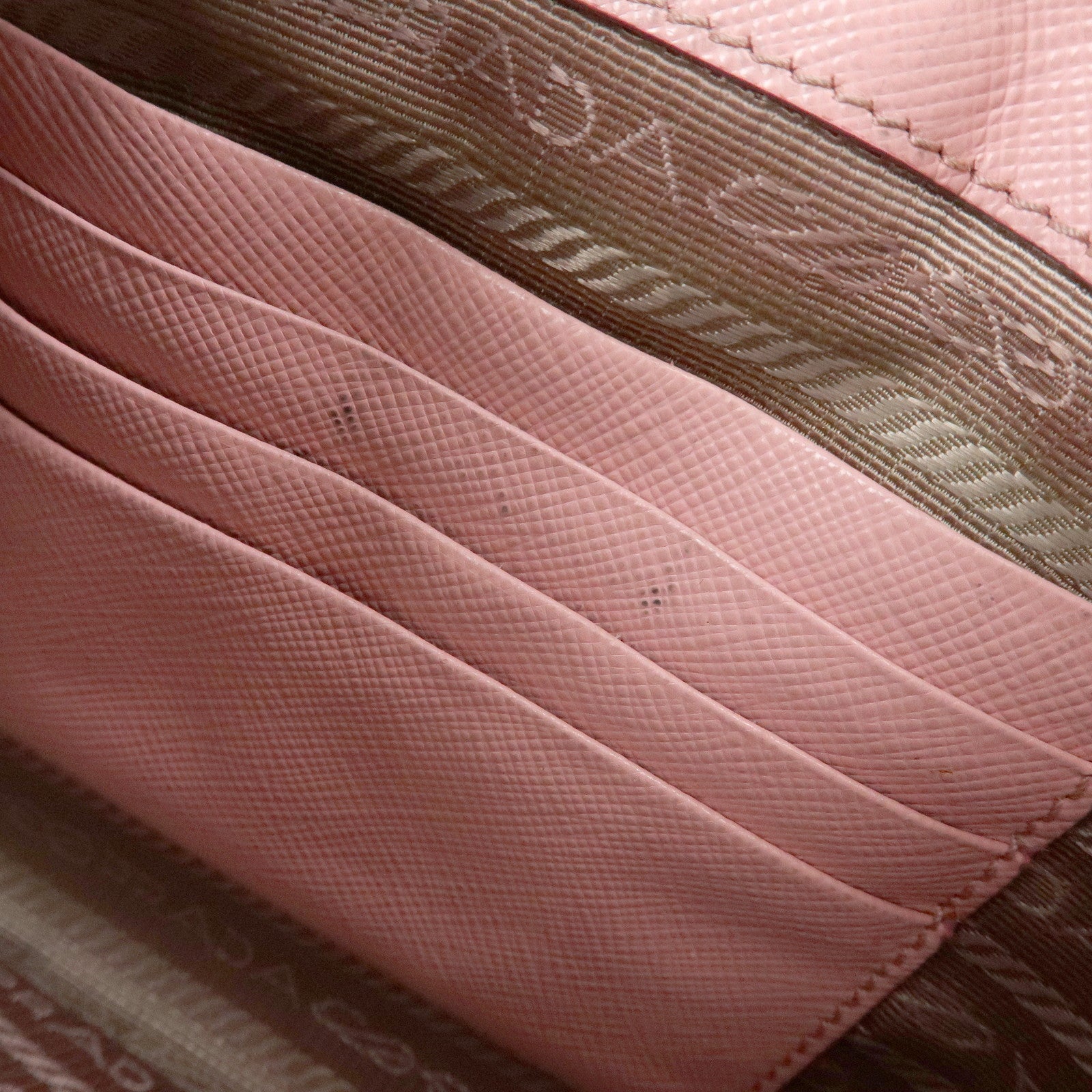 PRADA Saffiano Leather 2Way Bag Clutch Bag Shoulder Bag Pink