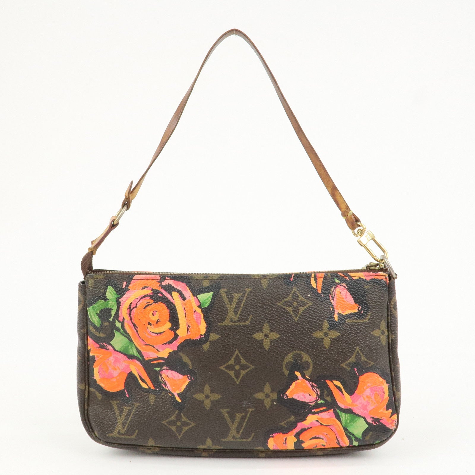 Louis Vuitton Monogram Rose Pochette Accessoires Pouch M48615