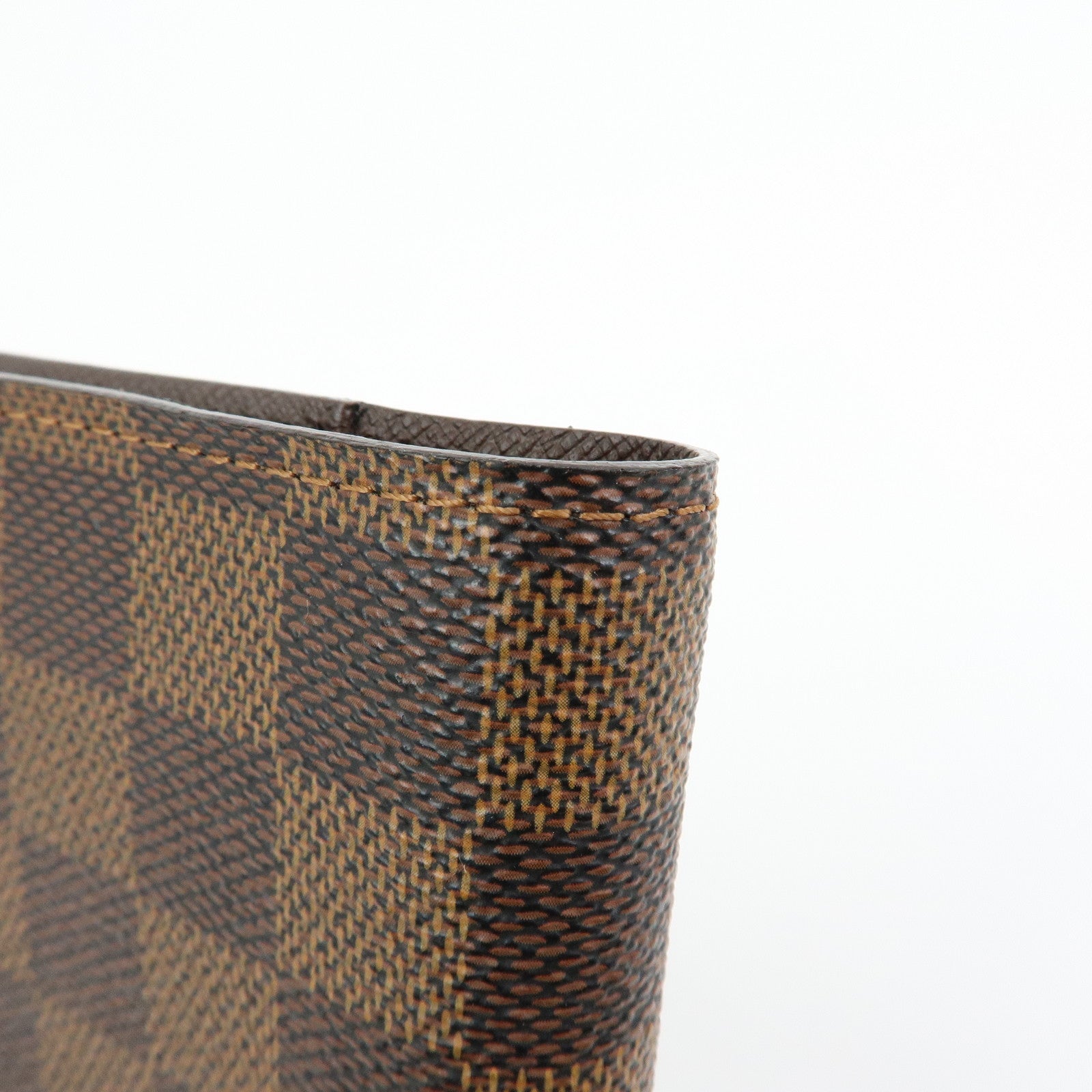 Louis Vuitton Damier Agenda PM Planner Cover Brown R20700