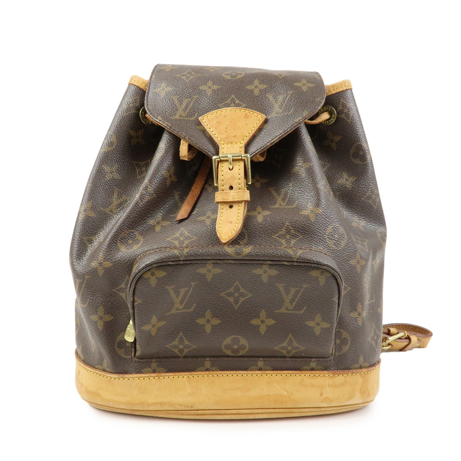 Louis Vuitton Monogram Montsouris MM Backpack Brown M51136