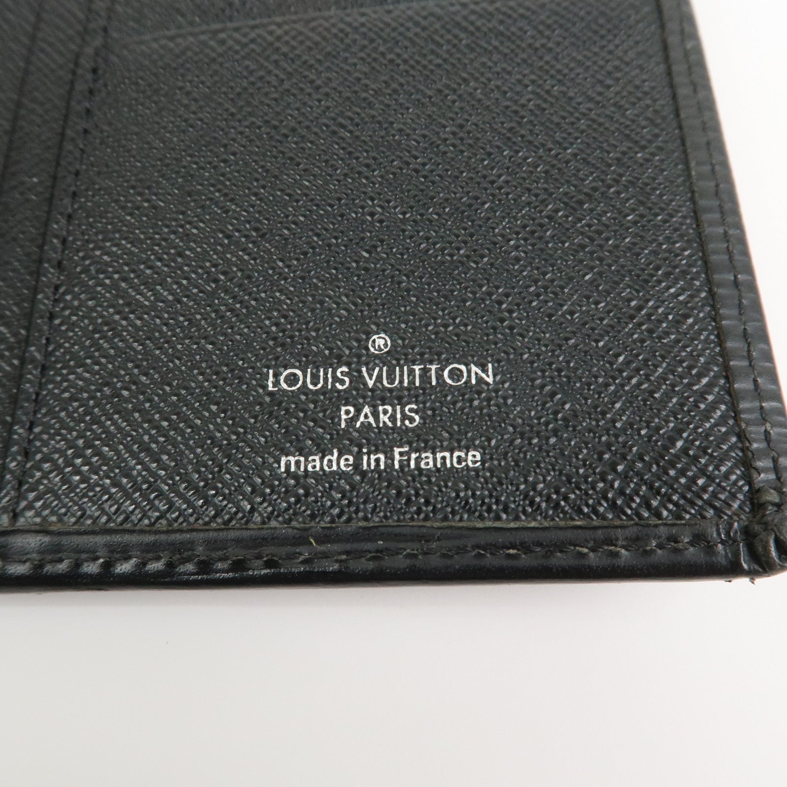 Louis Vuitton Epi Leather Portefeuille Brazza Wallet Noir M66542