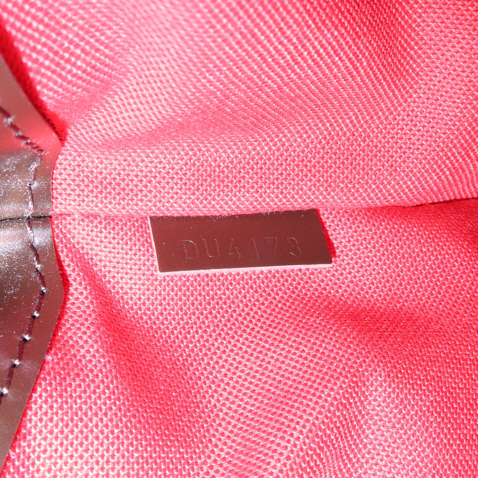 Louis Vuitton Damier Ebene Verona PM Hand Bag Brown