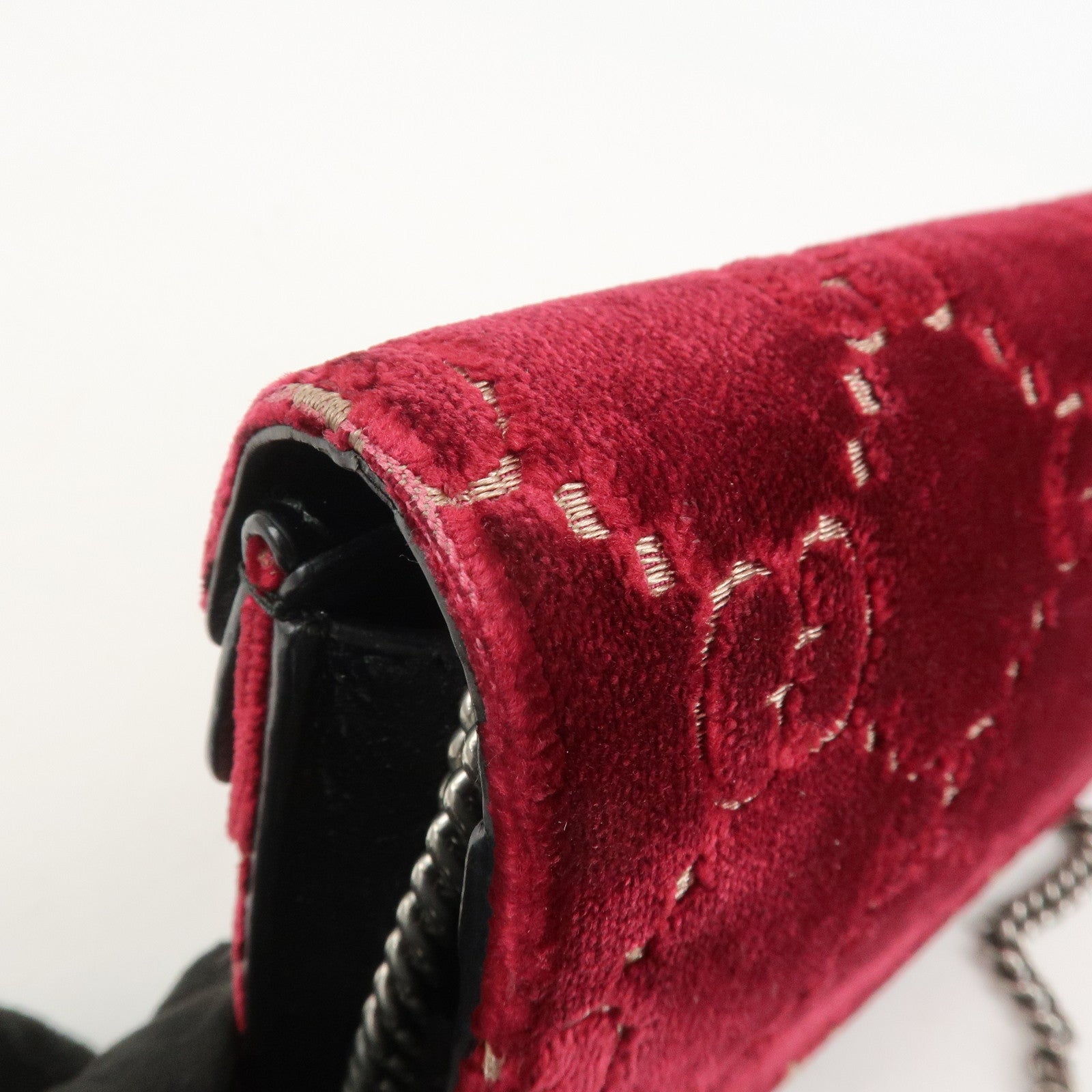 GUCCI Dionysus Super Mini Bag Leather Chain Shoulder Bag 476432